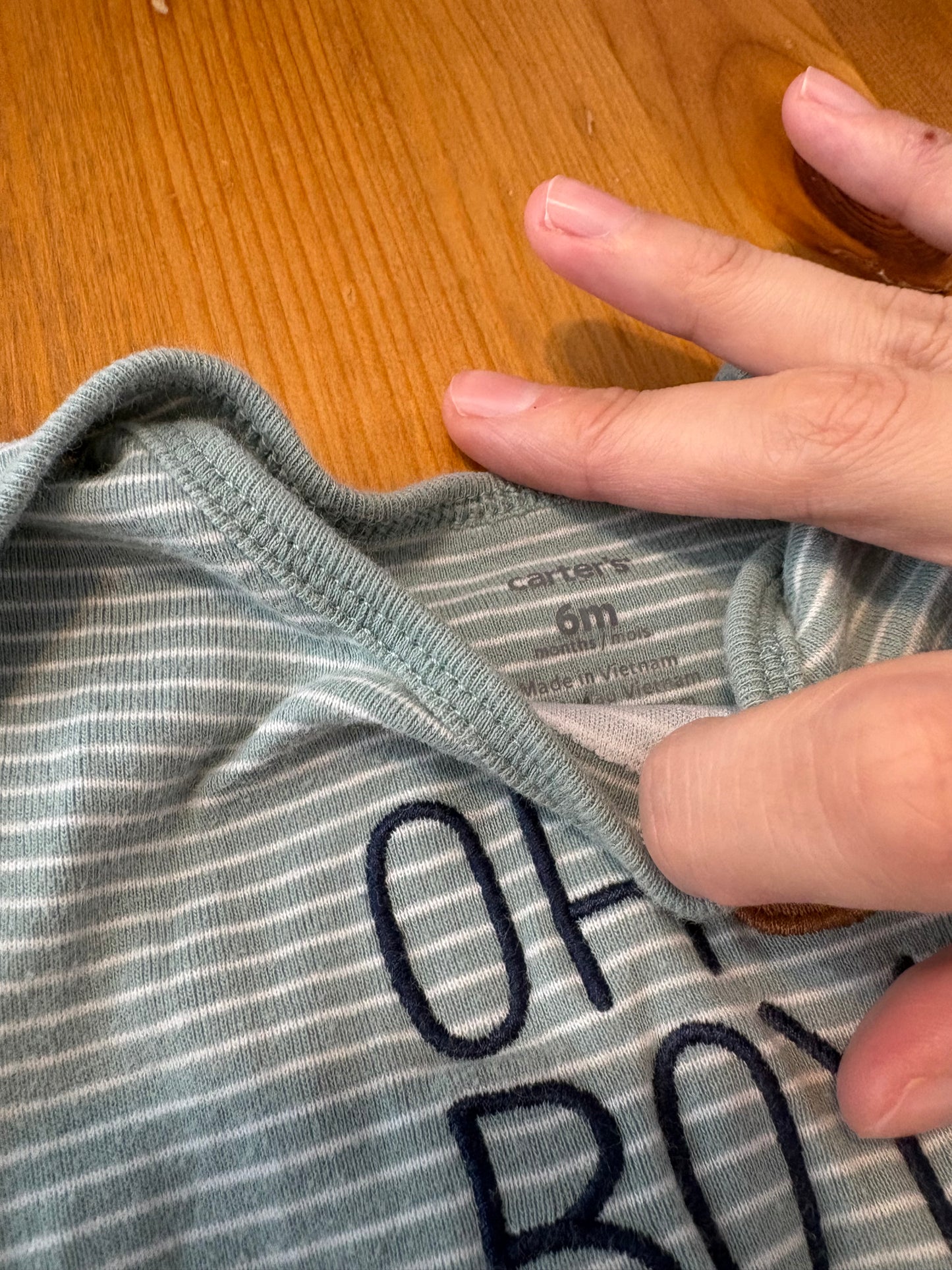 Cache-couche carter’s 6 mois