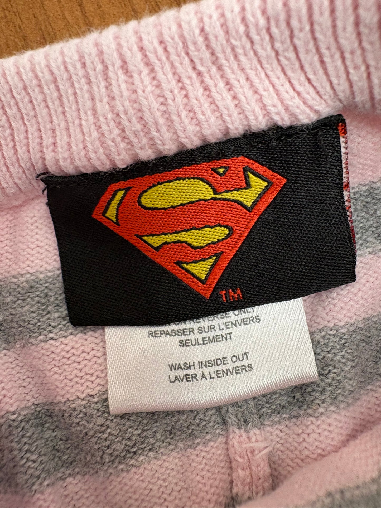 Pantalon superman j'ai le cache couche annoncer 3-6 (cmb)