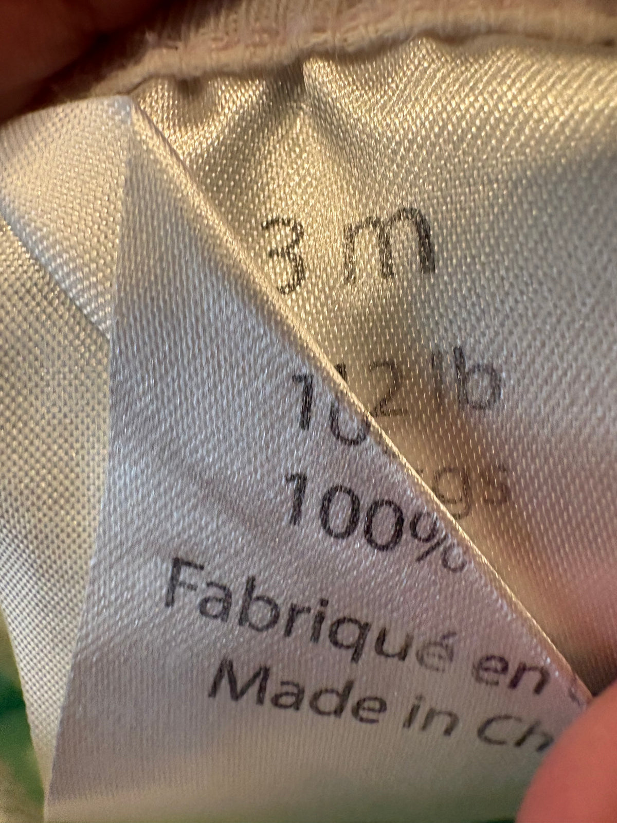 Pyjama 0-3 mois à donner avec achat