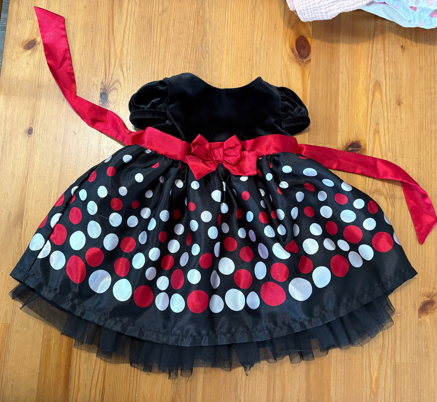 Robe george 6-12 mois