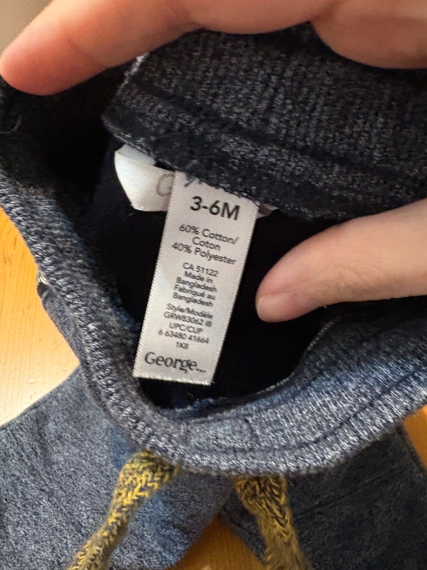 Pantalon geoerge 3-6 mois