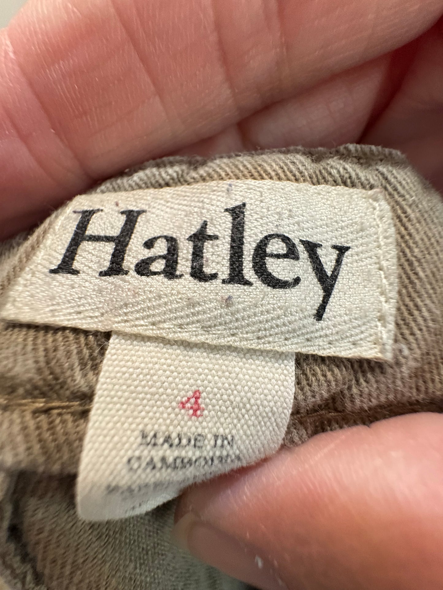 Short hatley 4 T 20% solde été appliquer au panier
