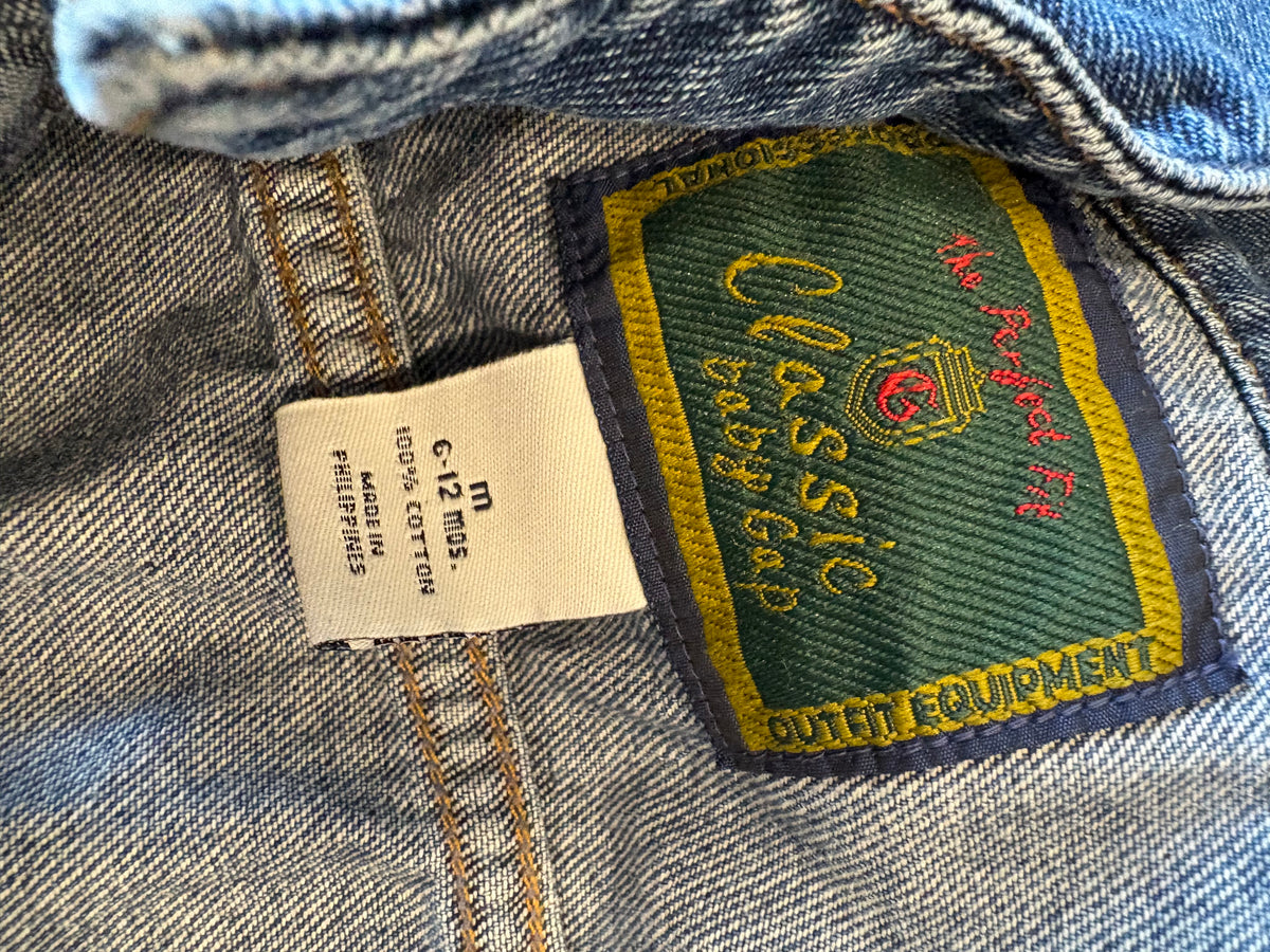 Veste en jeans 6-12 mois (CMHL)