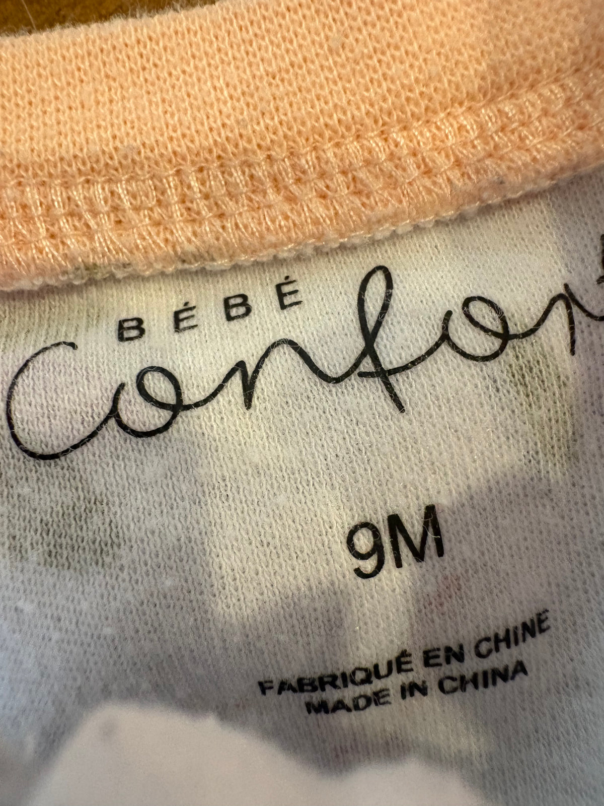 Pyjama bébé confort 9 mois (cmb)