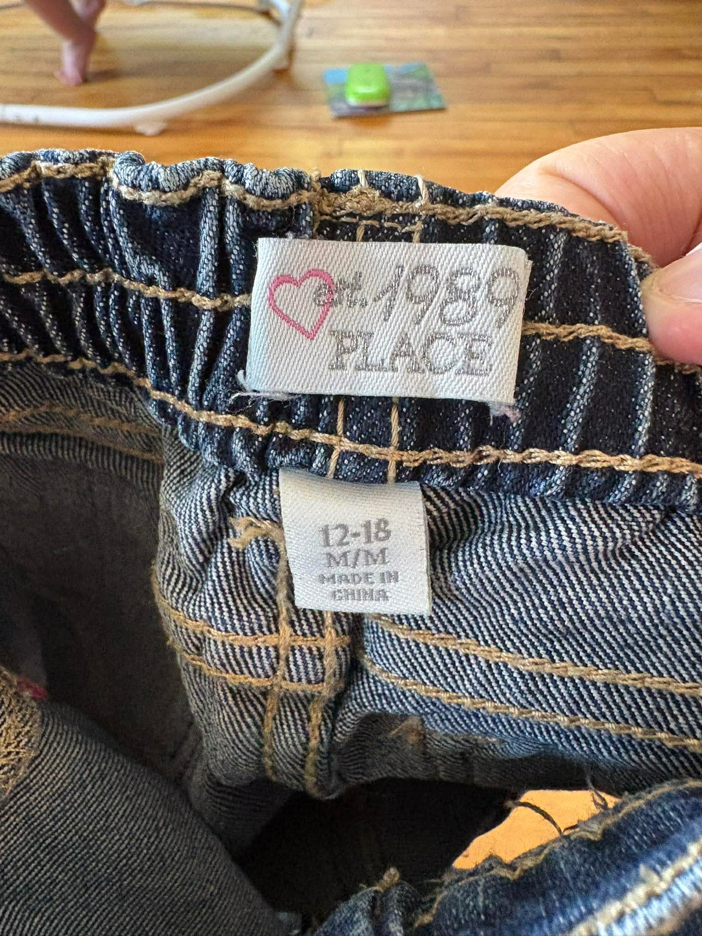 Short place 12-18 mois