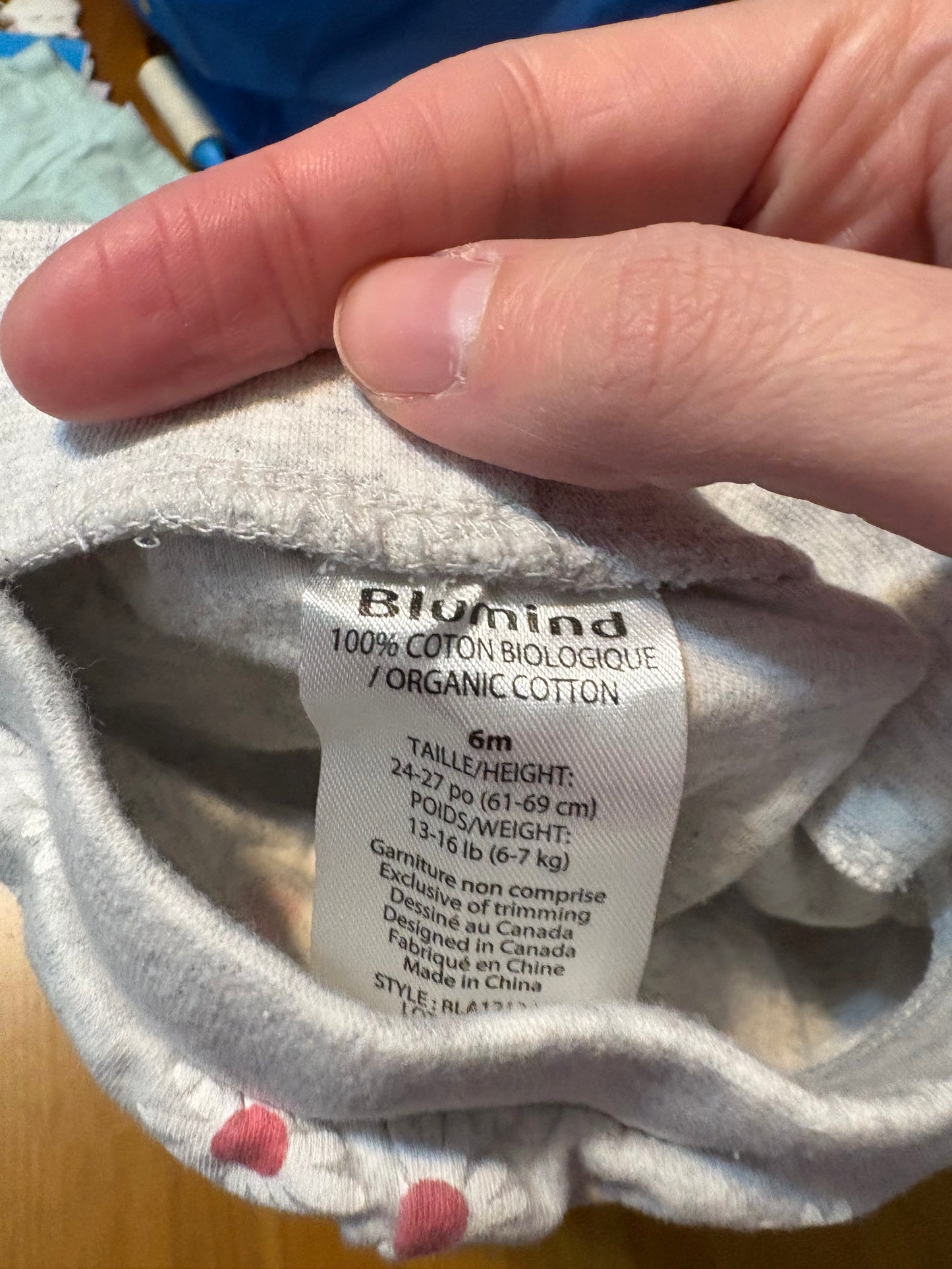 Short blumind 6 mois