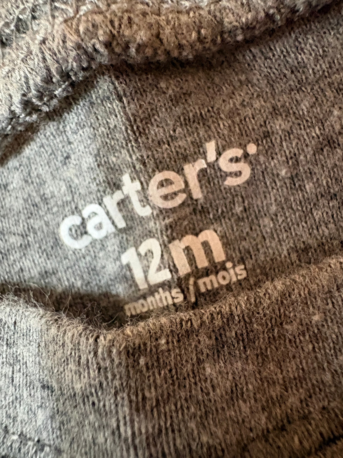 Chandail carter's 12 mois (cmb)