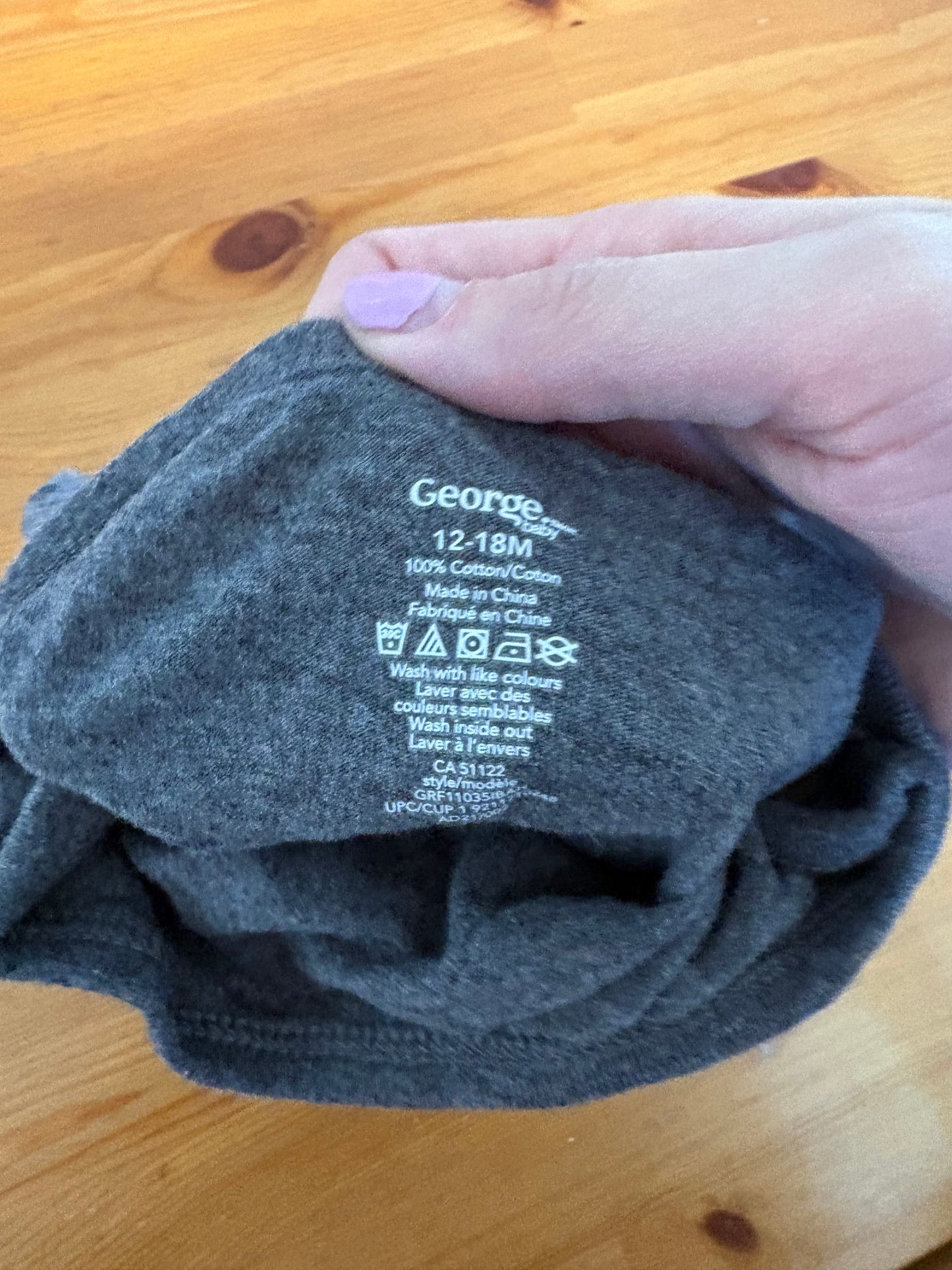 Cache-couche george 12-18 mois