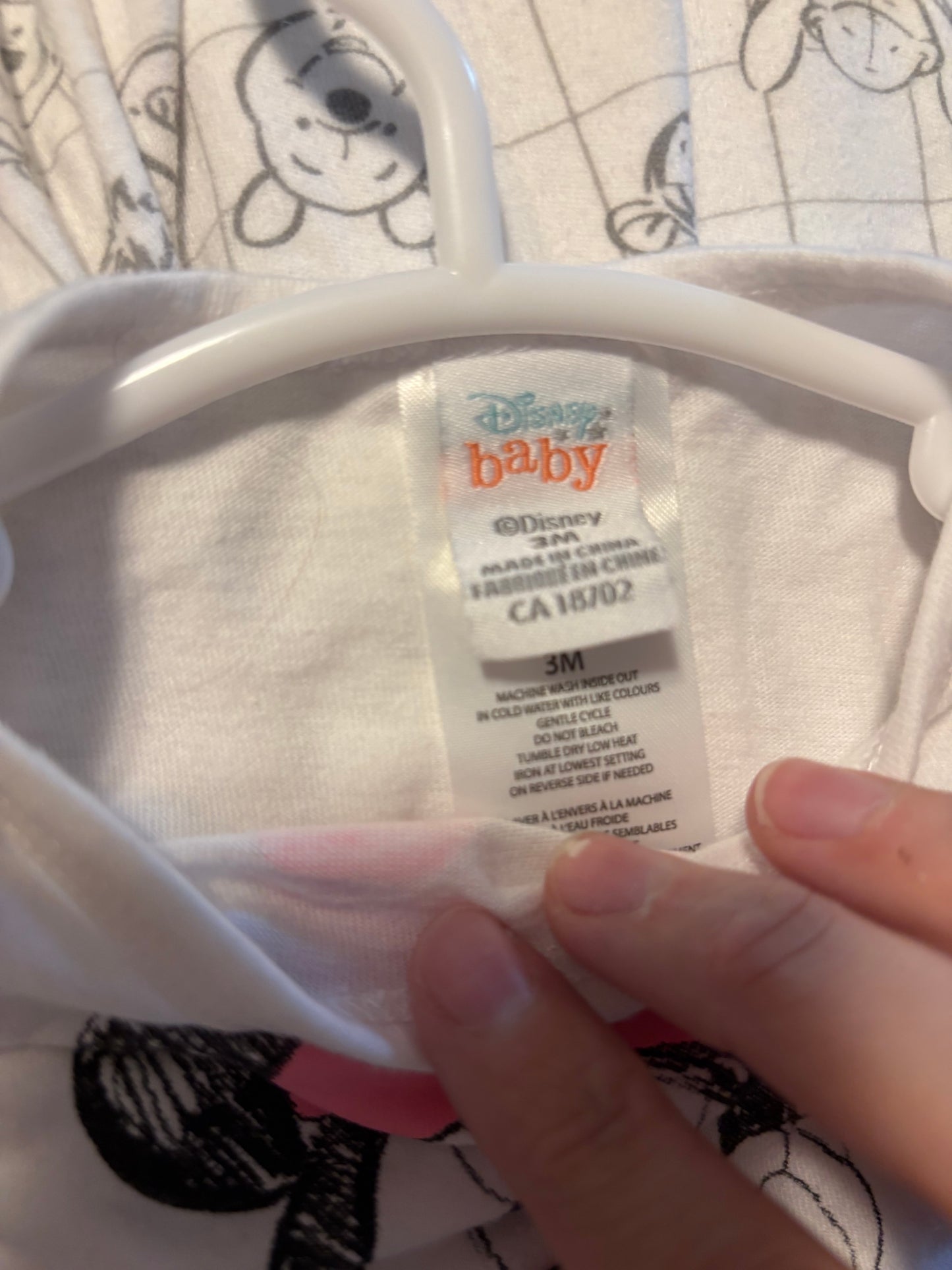 t-shirt disney 3 mois*