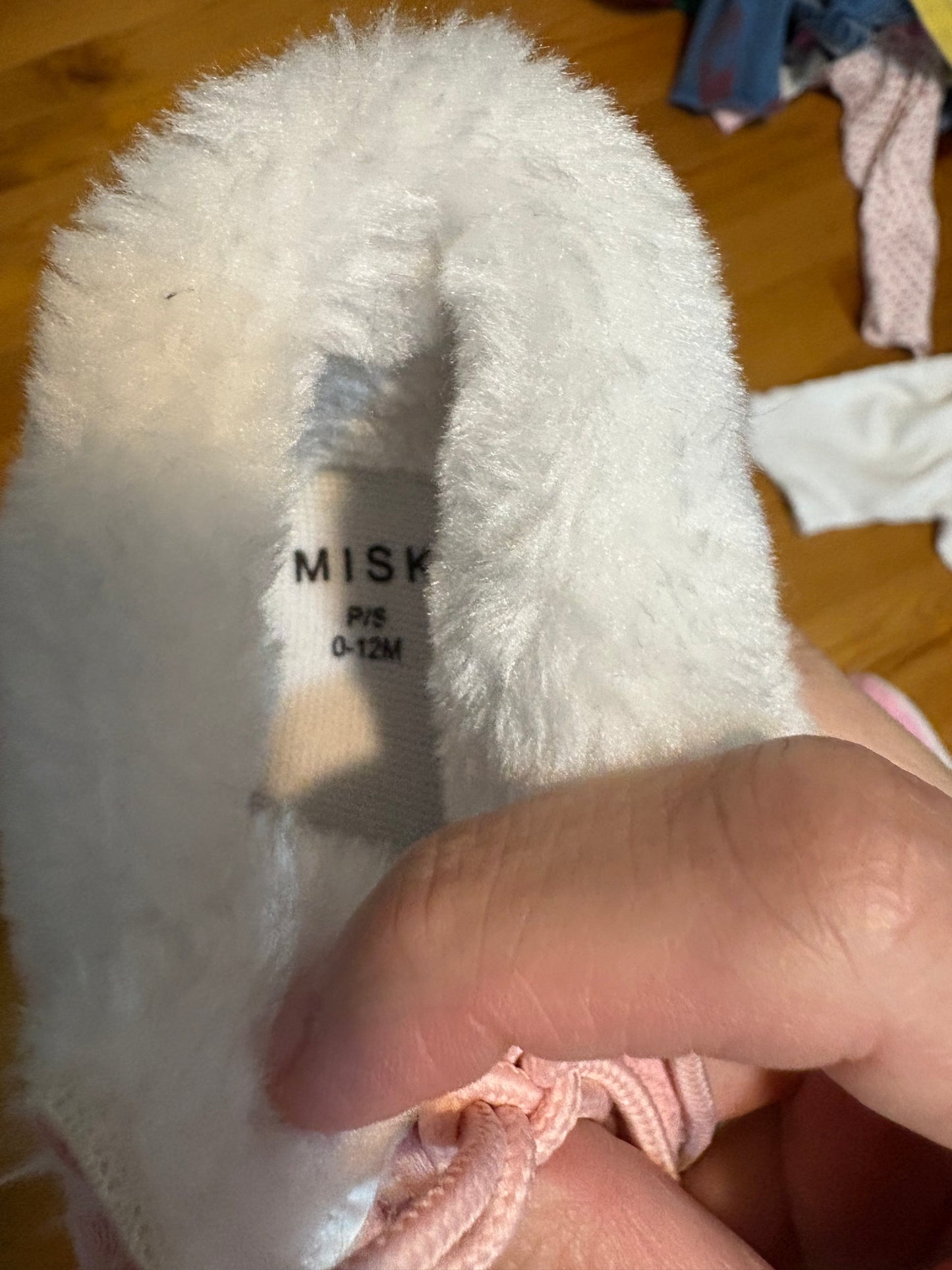 Moccassin Misk 0-3 mois état neuf