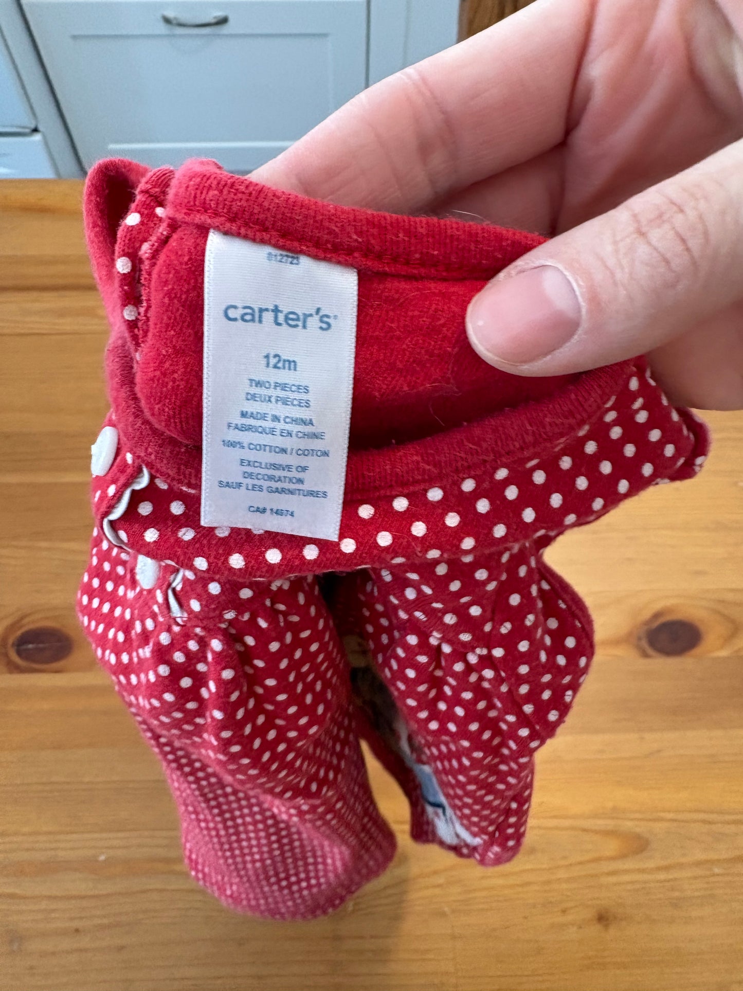 Robe carter’s 12 mois