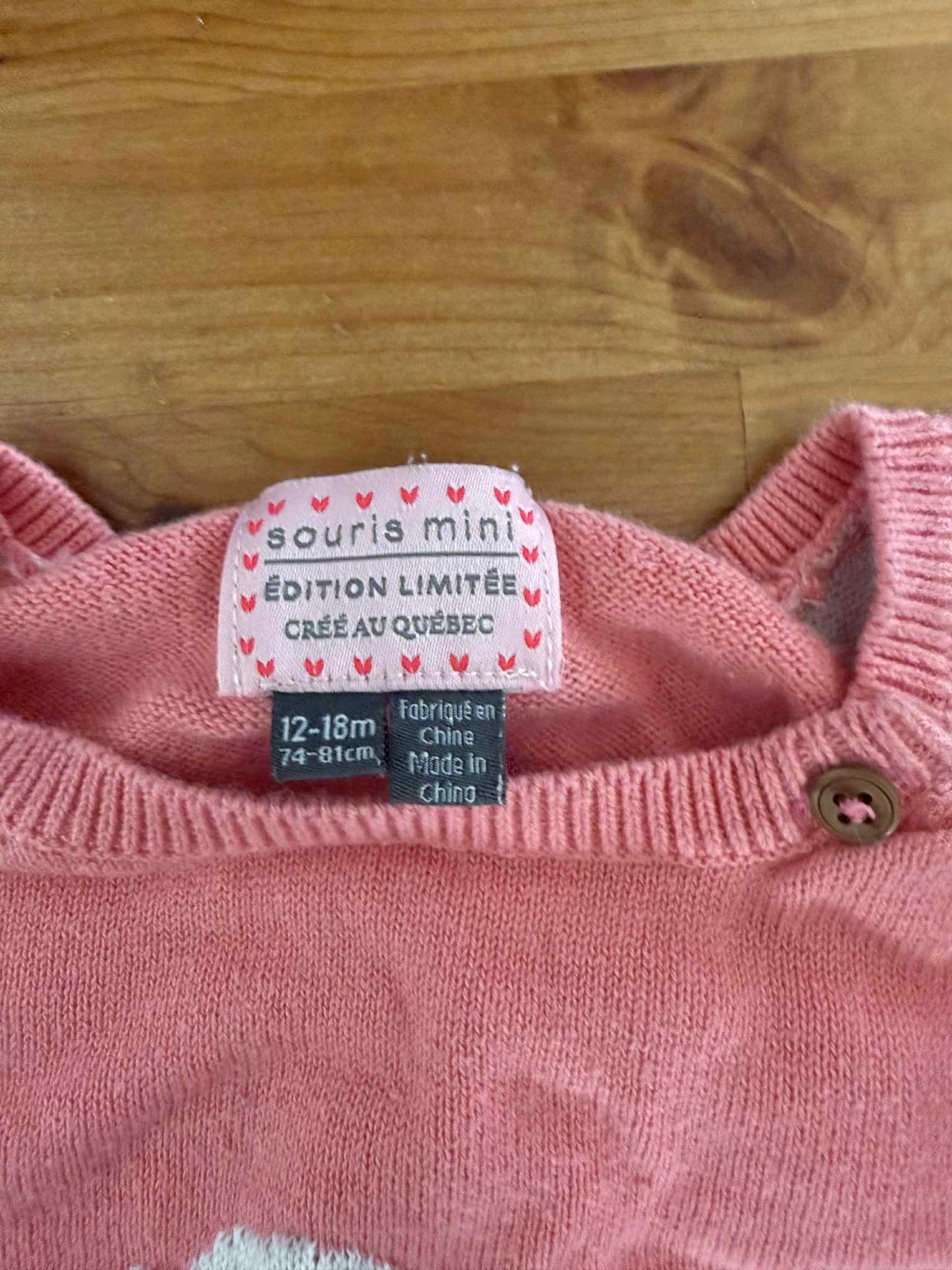 Pyjama souris mini 12-18 mois