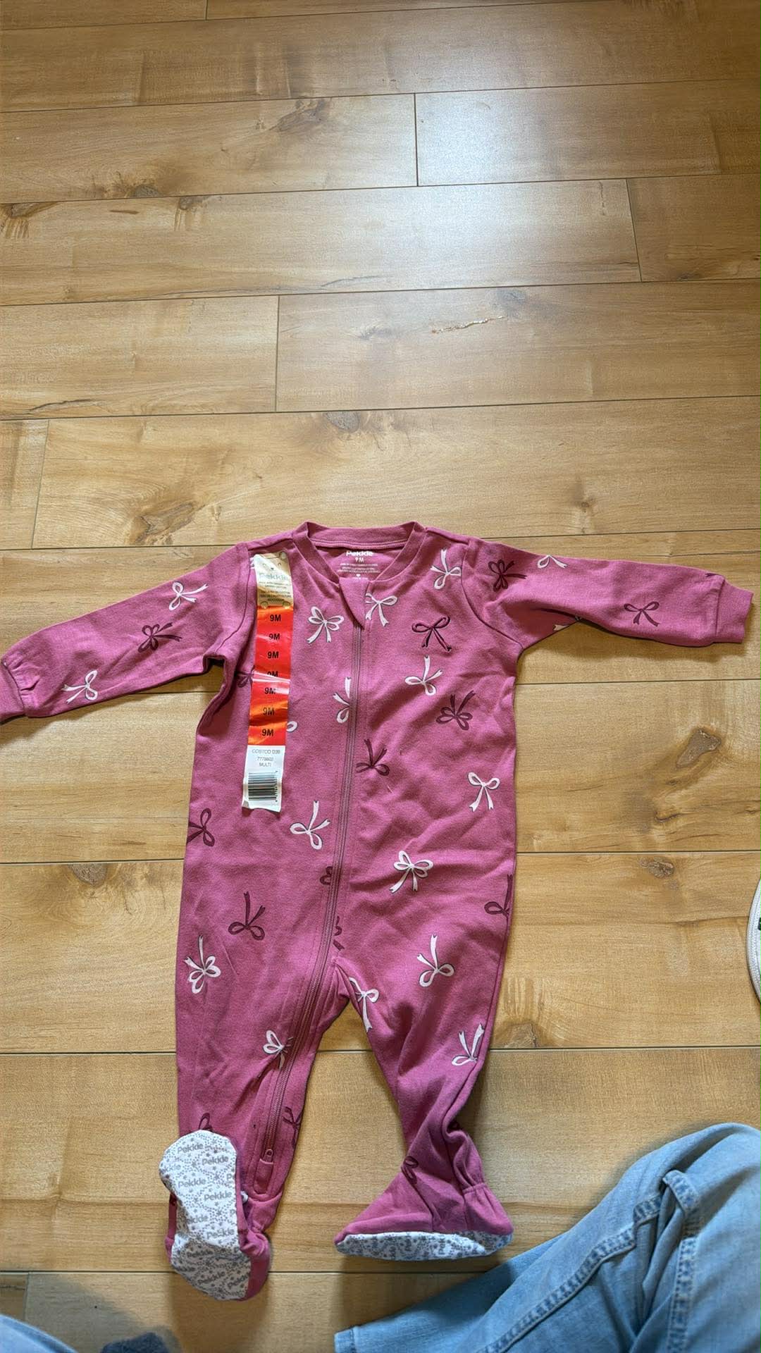 Pyjama pekkle 9 mois neuf