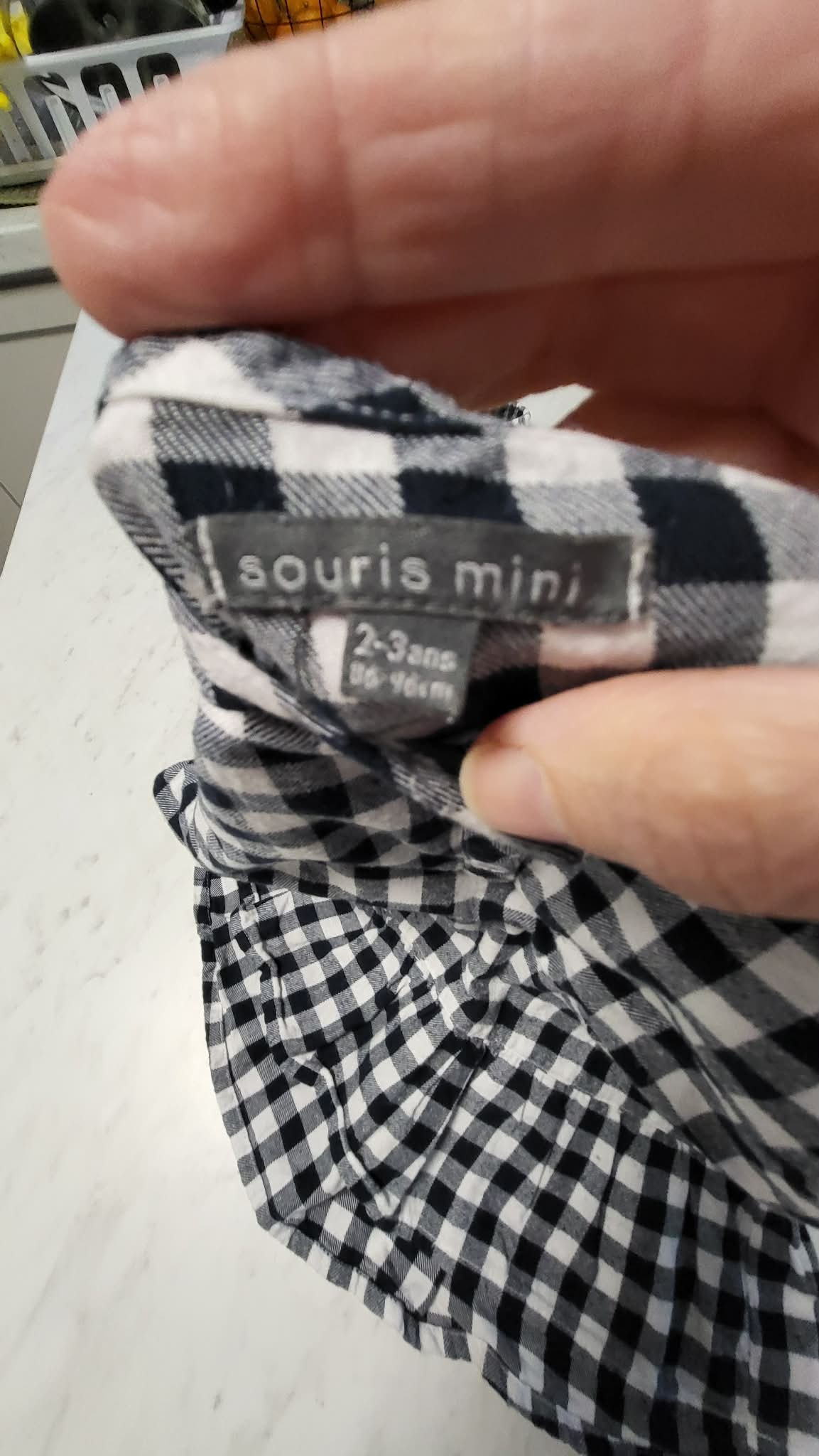 Ensemble souris mini 2-3 ans état neuf