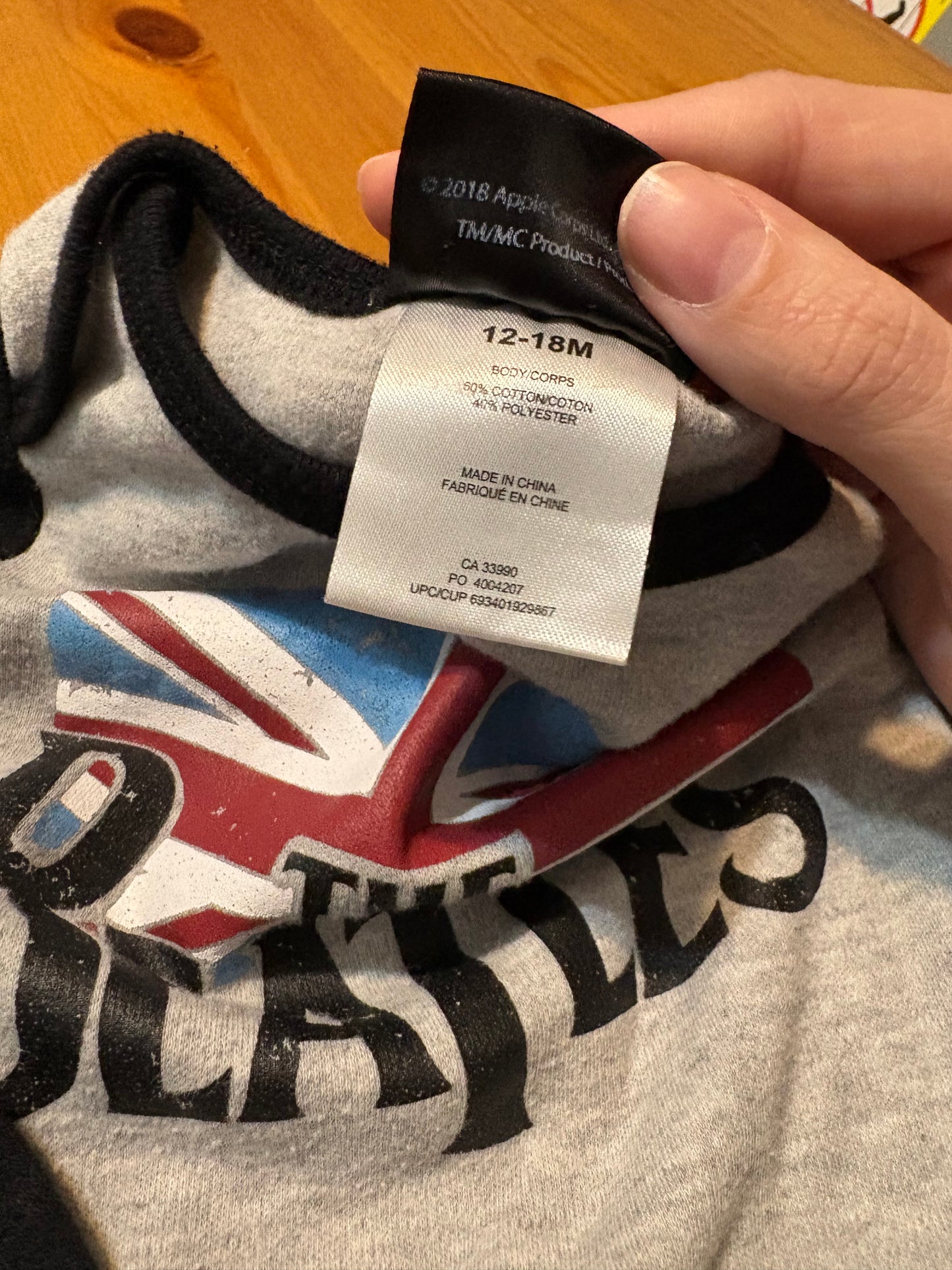 Cache-couche The beatles 12-18 mois