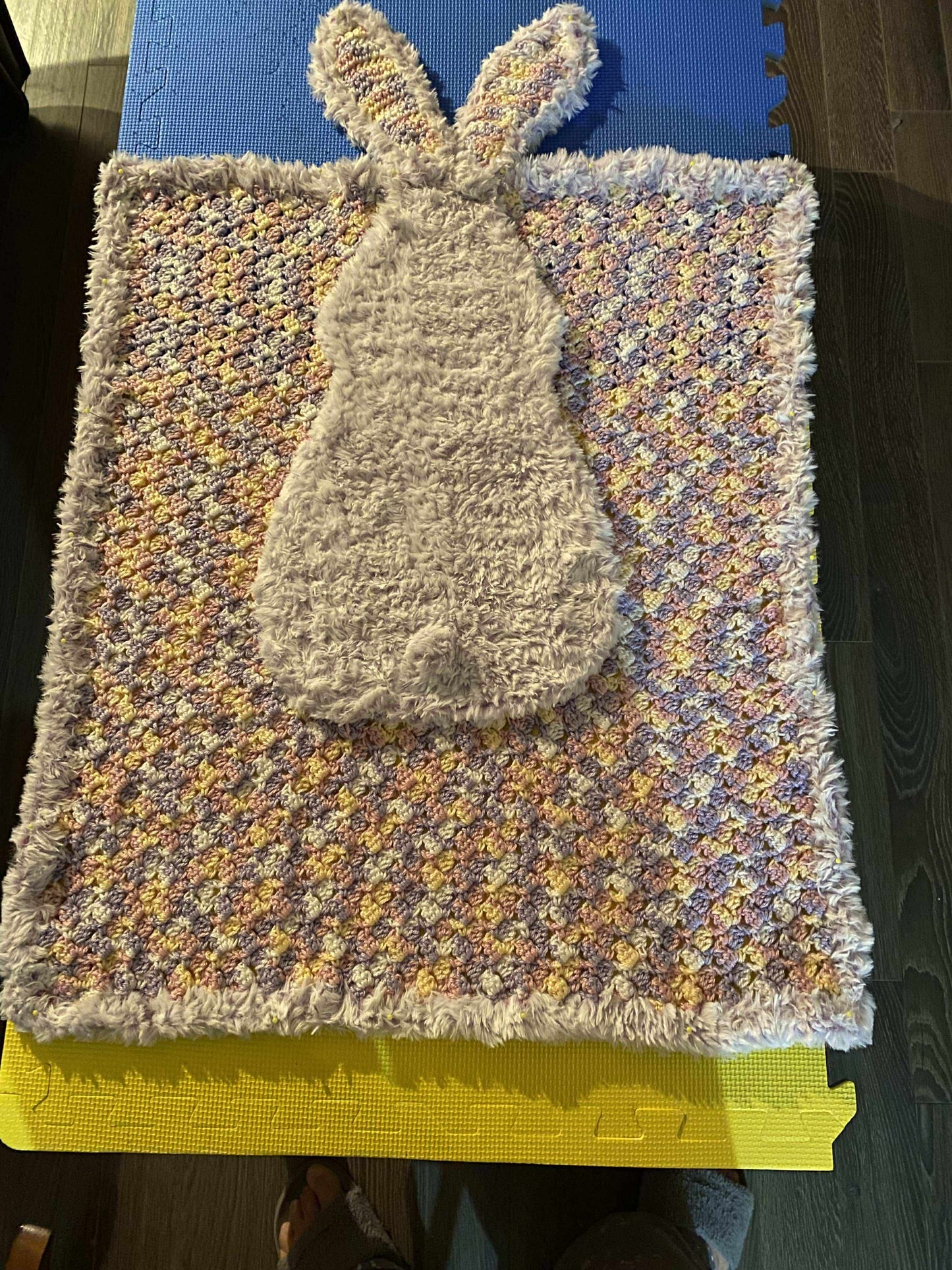 Couverture tricot 73.5 cm