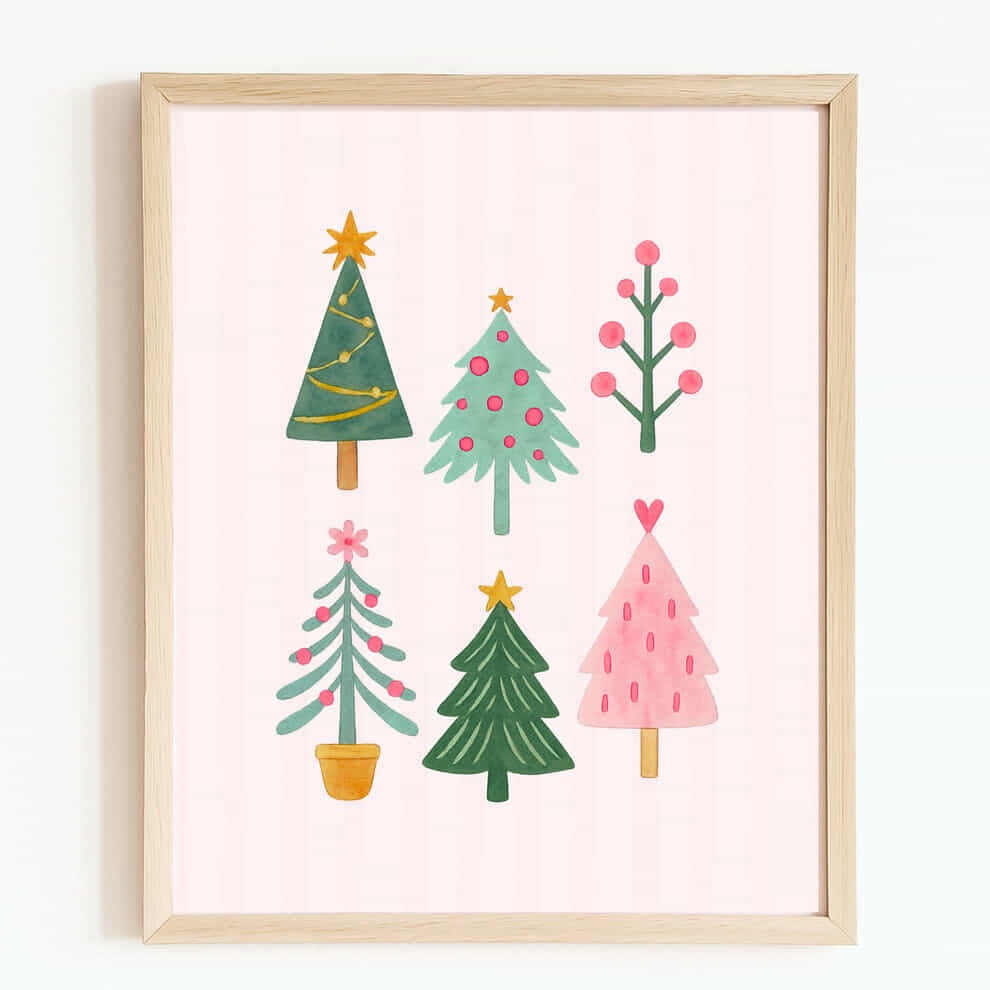 Affiche « mon beau sapin »