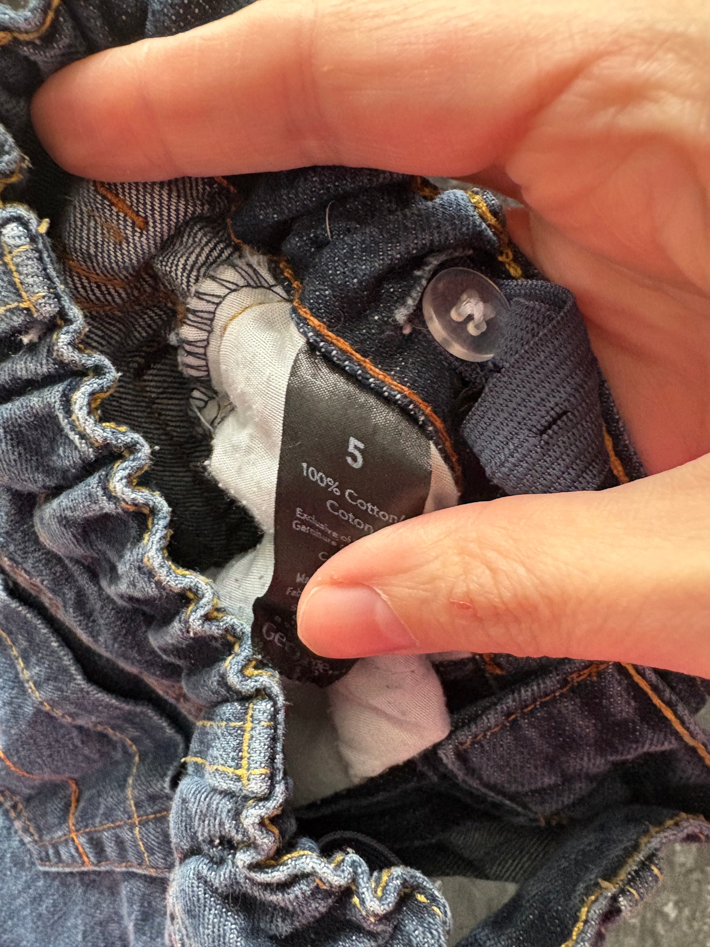 Jeans george ajustable 5T