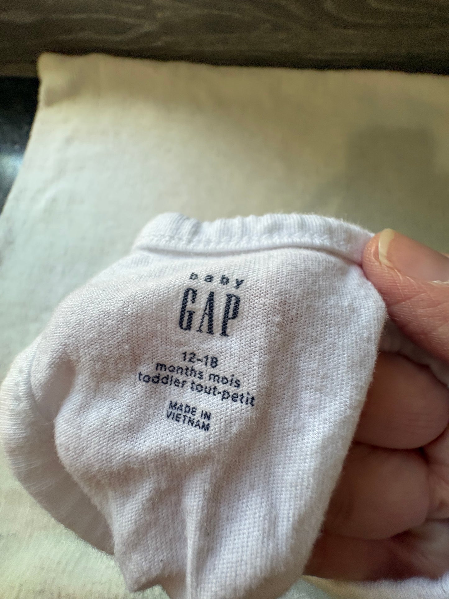 Camisole gap 12-18 mois