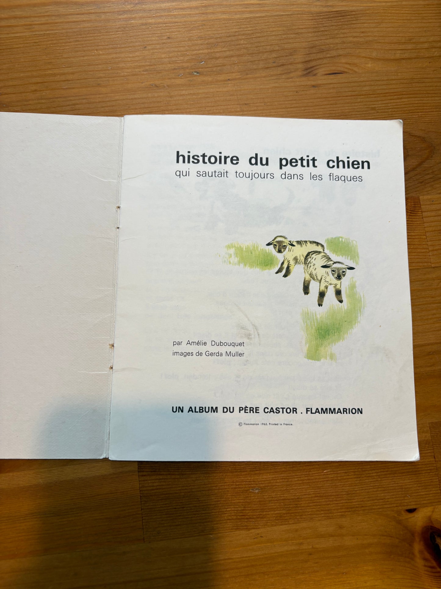 Livre vintage du père castor 70´’