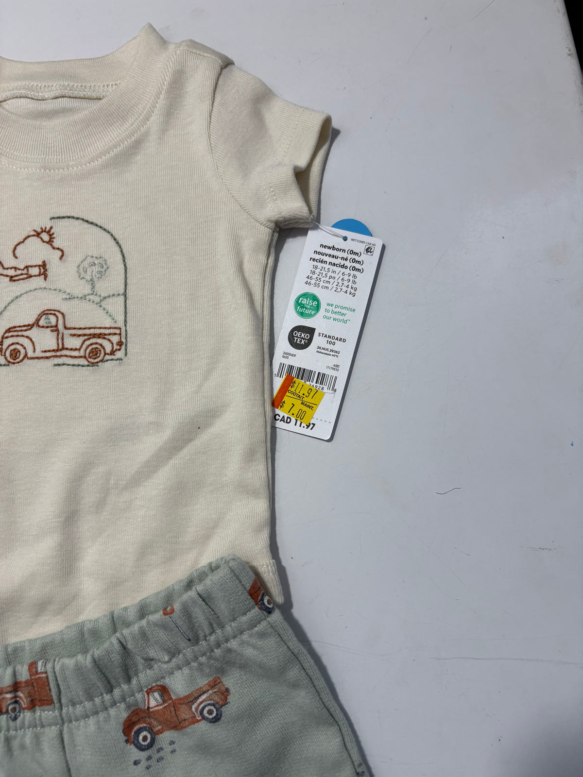 Ensemble carter’s neuf newborn