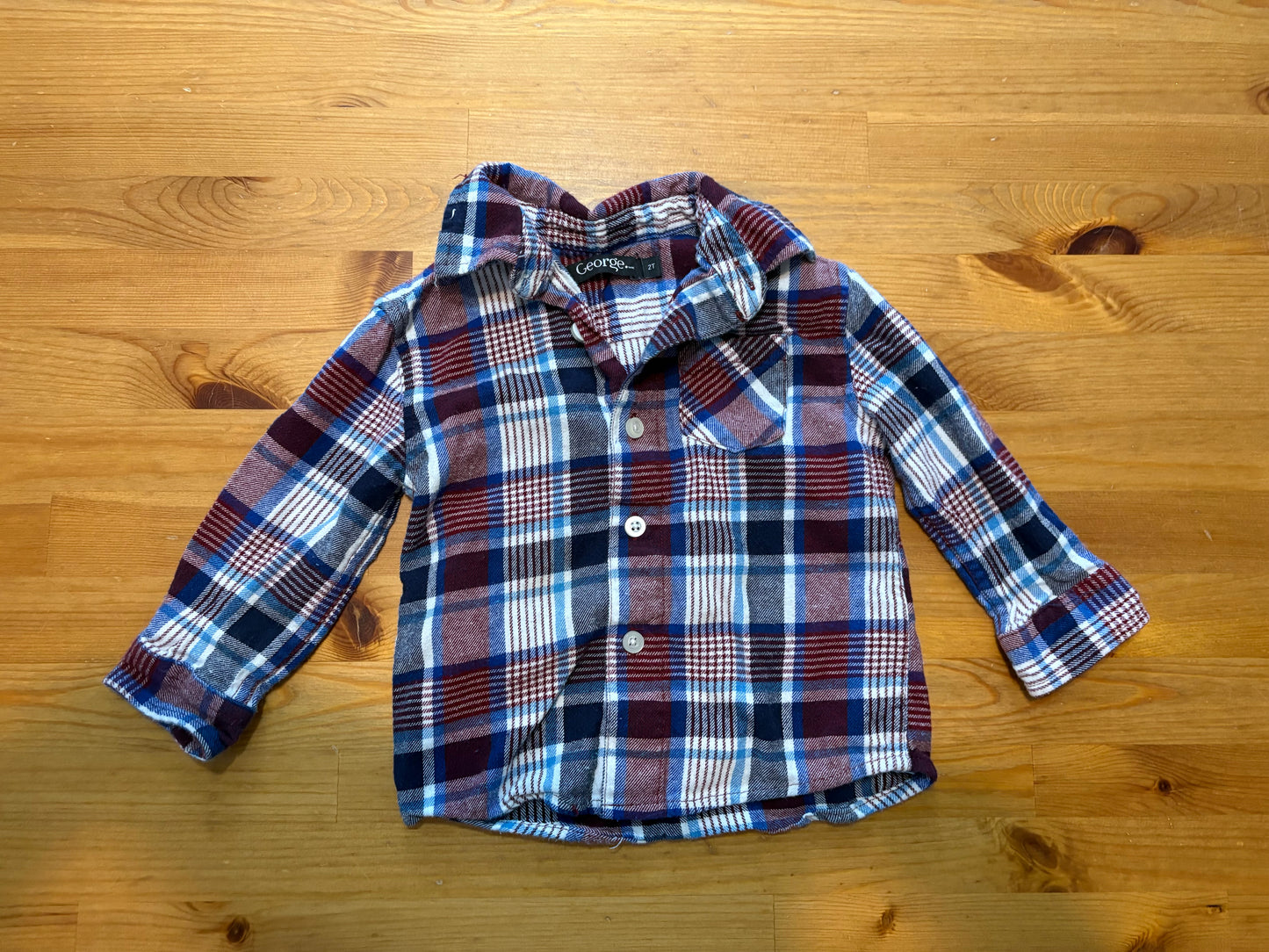 veste flanelle george 2T