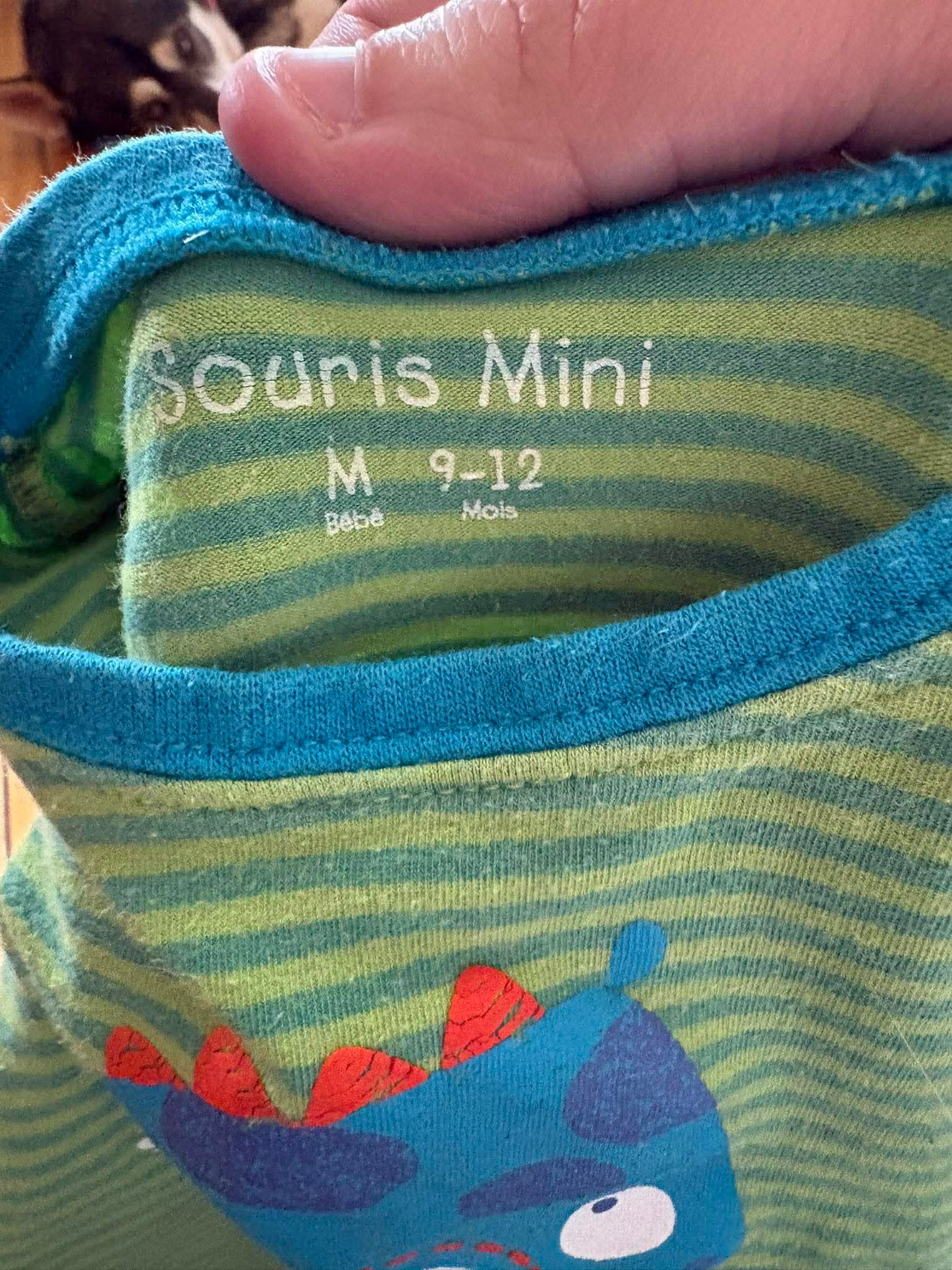 Cache-couche souris mini 9-12 mois *