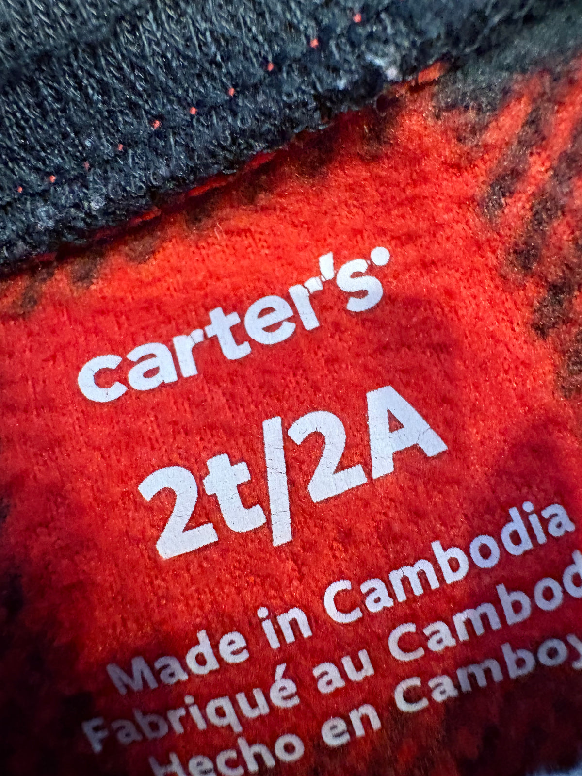 Pyjama carter's 2T (cmb)