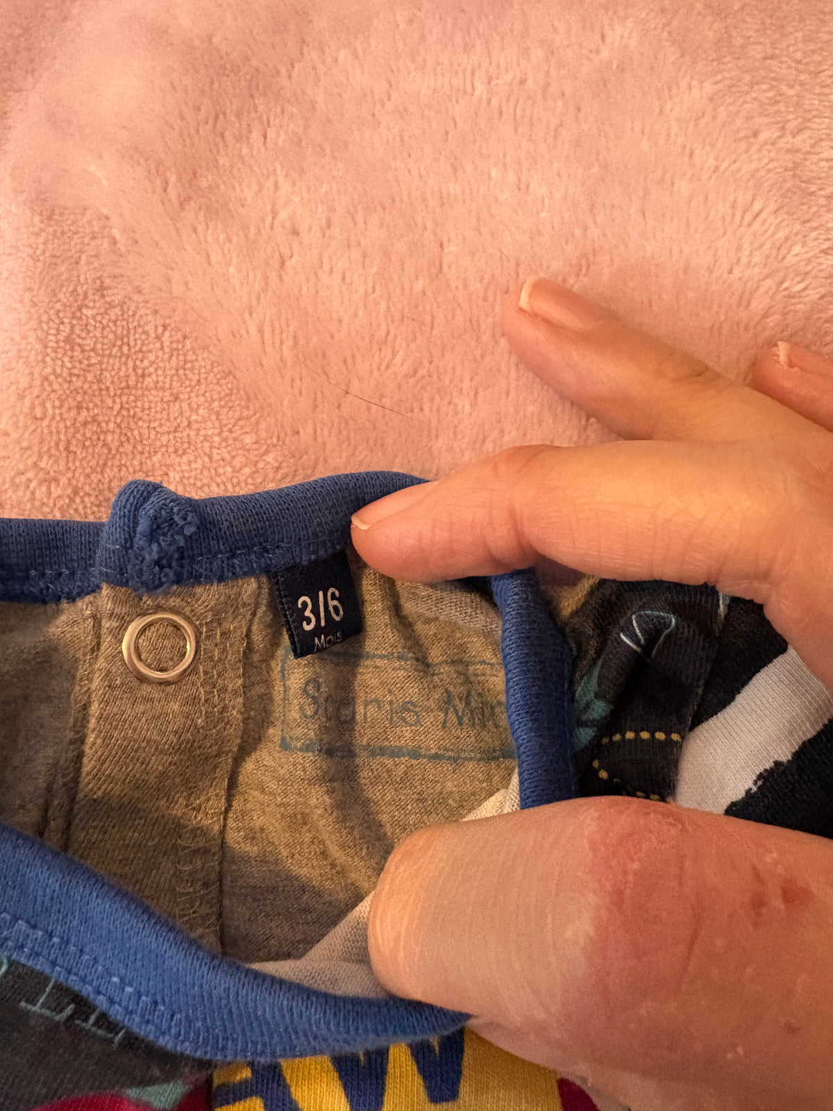 Gilet souris mini 3-6 mois