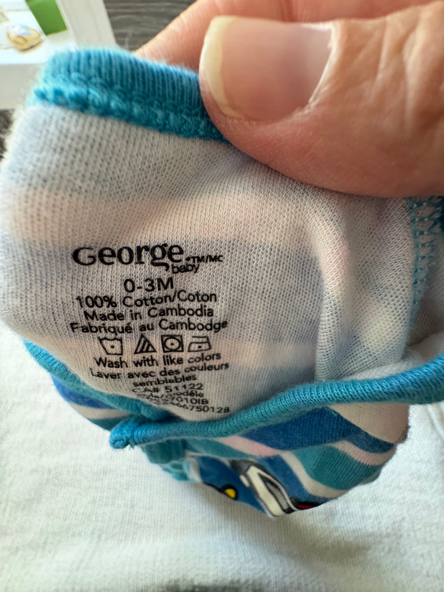 Pyjama george 0-3 mois