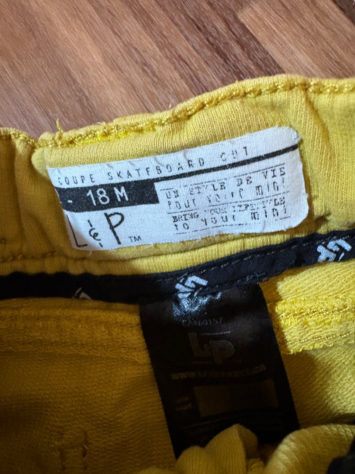 Short L&P 18 mois (cmb)