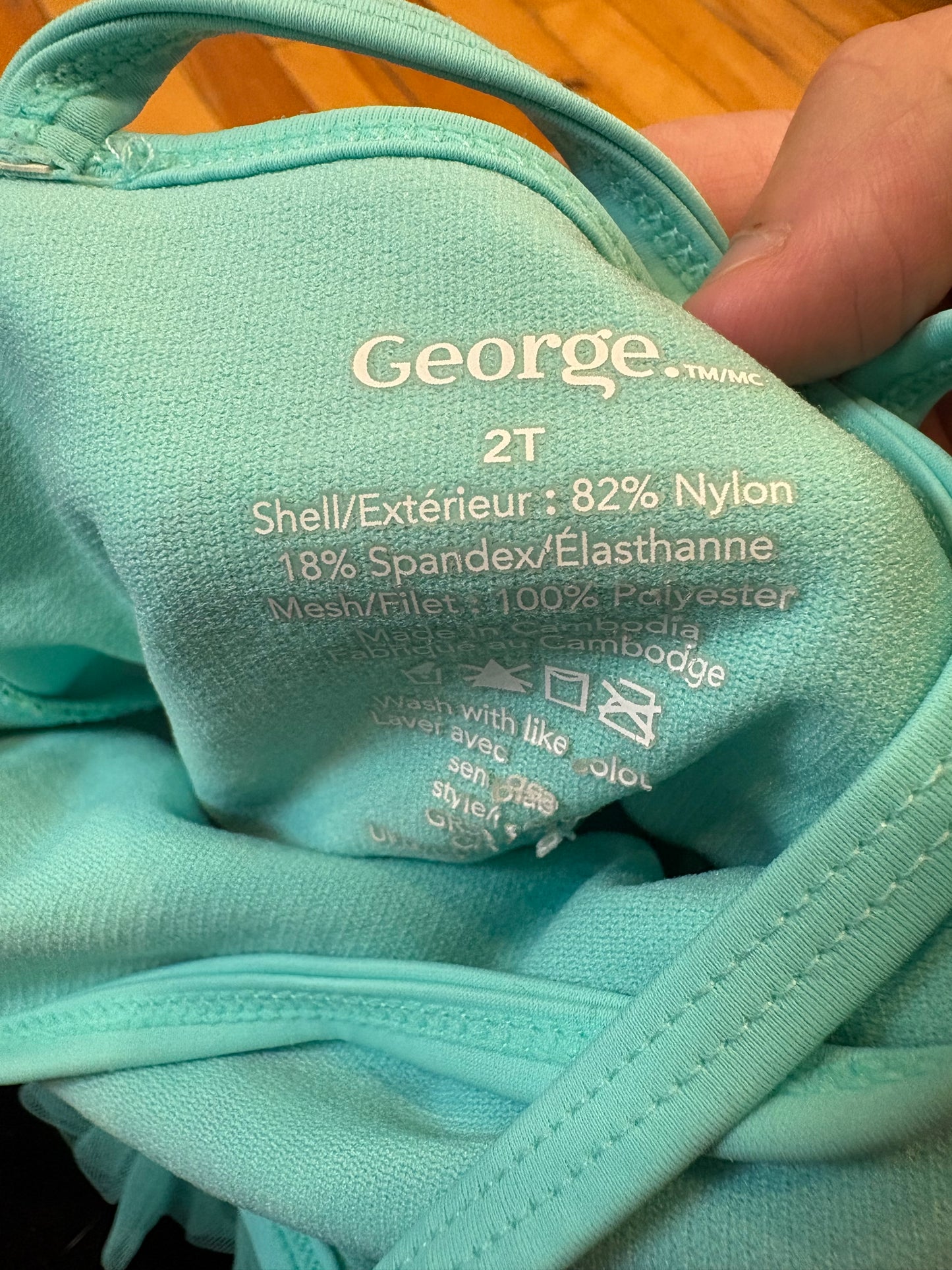 Maillot de bain George 2T