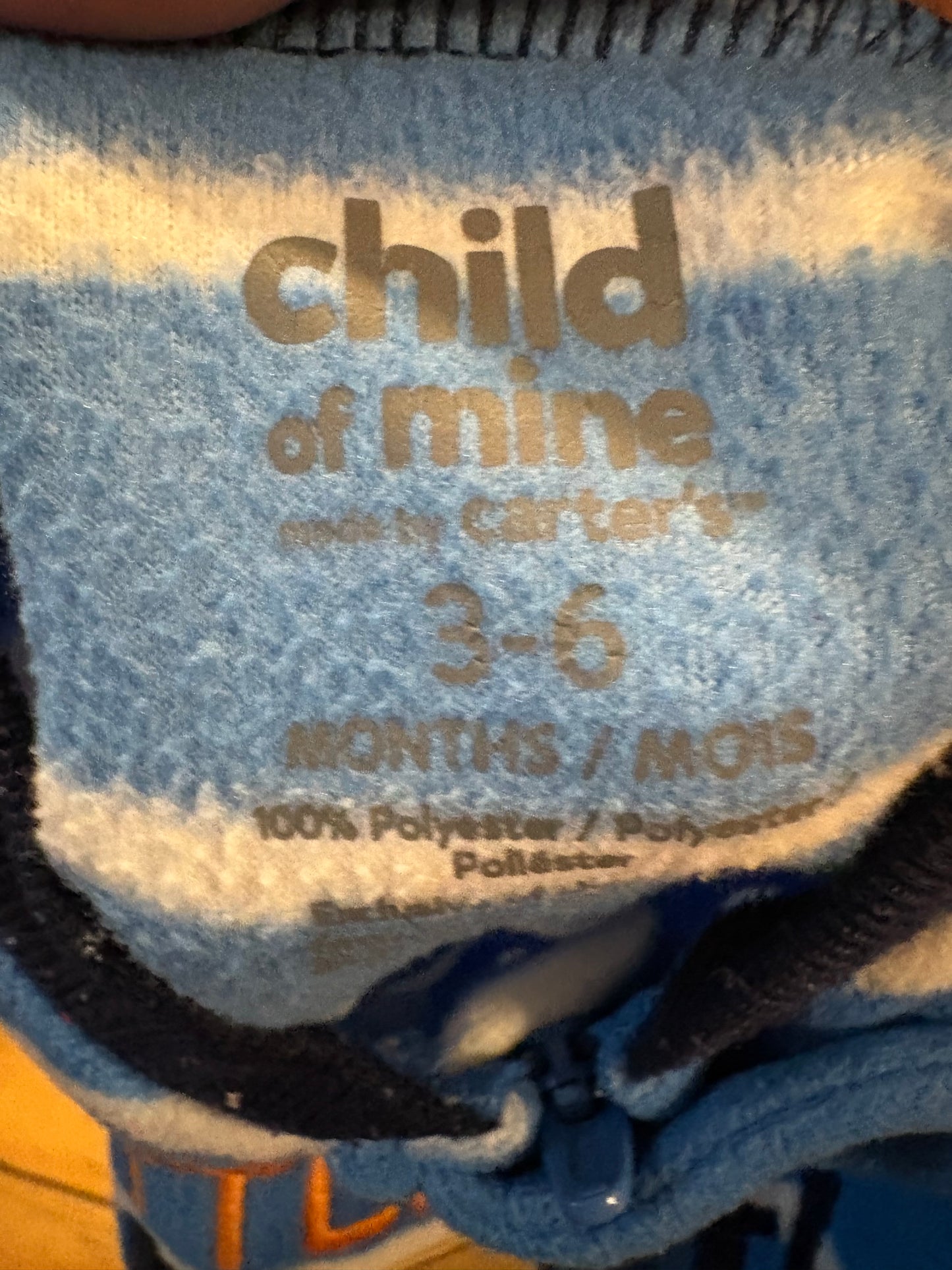 Pyjama carter's 3-6 mois