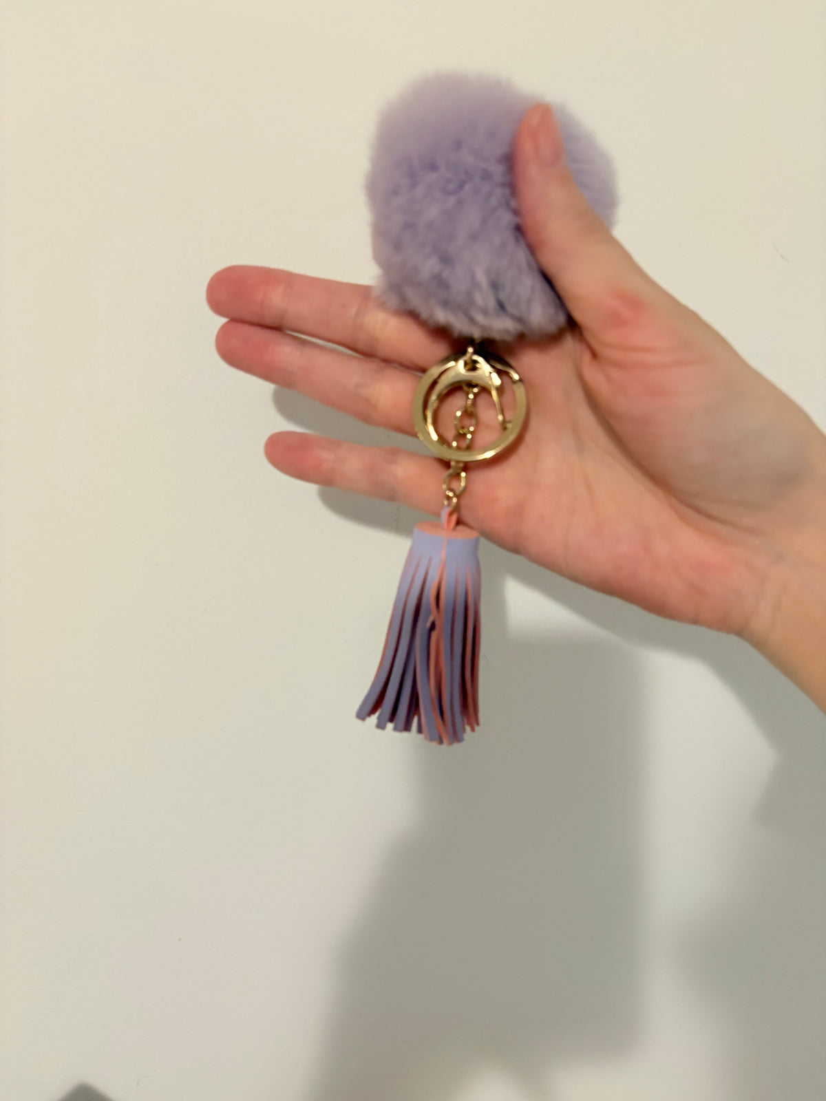 Porte clée neuf fausse fourure ultra doux comme du vrai