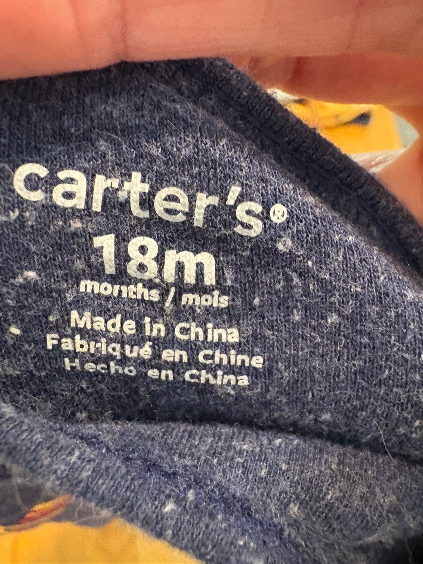 Cache-couche carter’s 18 mois