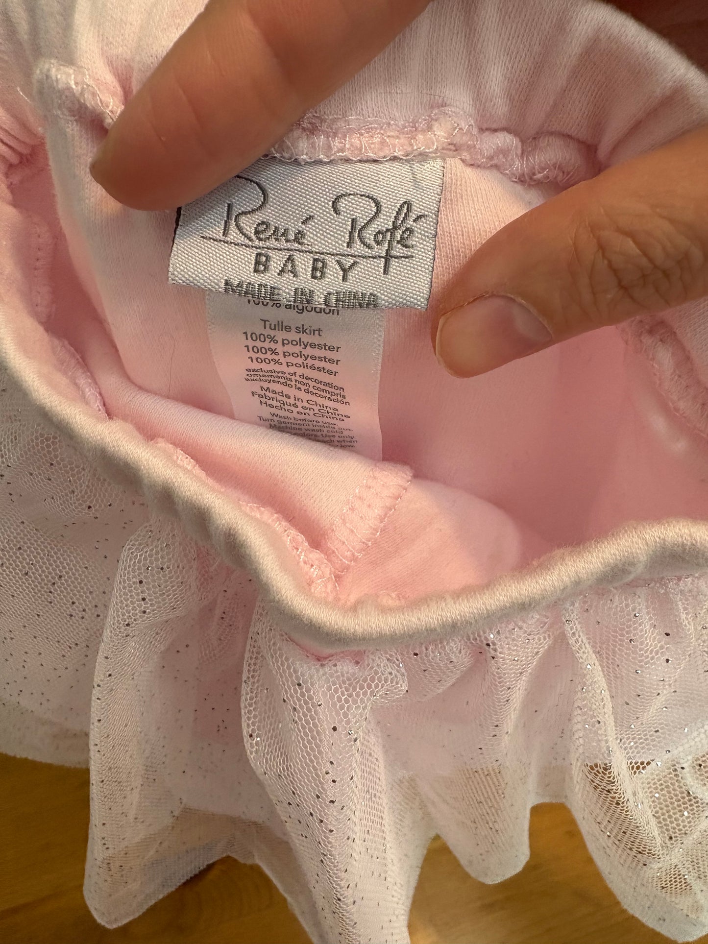 Pantalon avec tutu rené rofé 3-6 mois