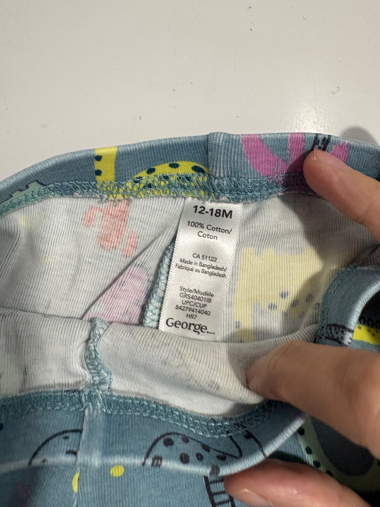 Pantalon pyjama 12-18 mois george