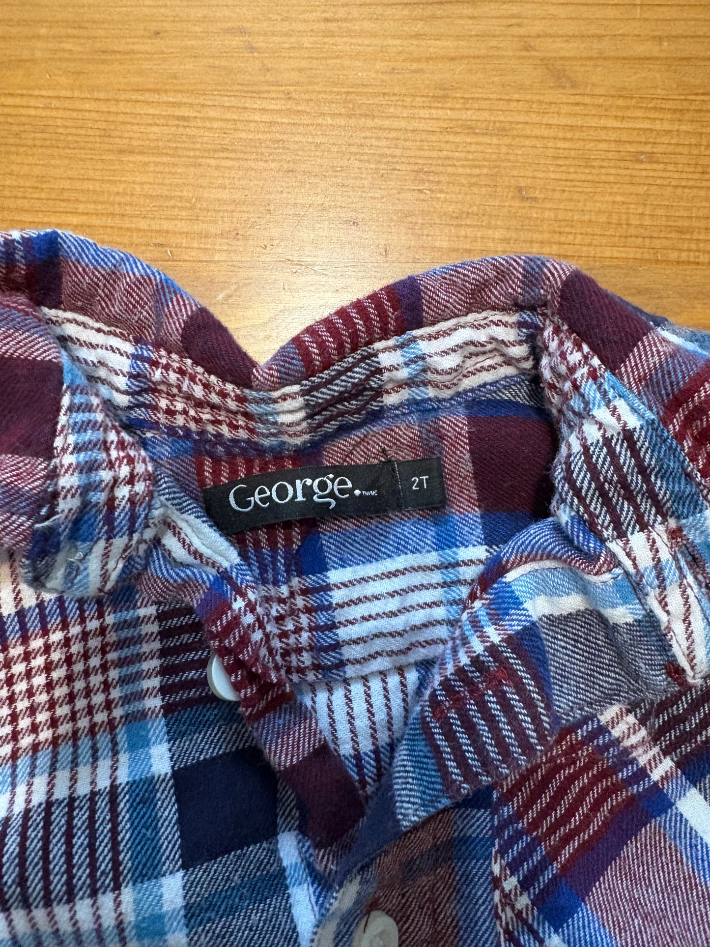 veste flanelle george 2T