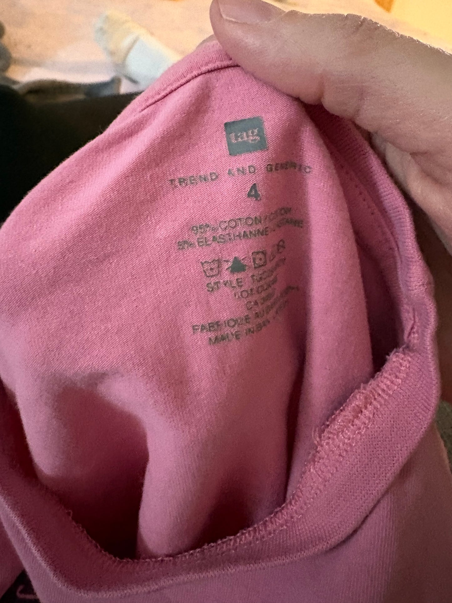 Gilet tag 4 ans