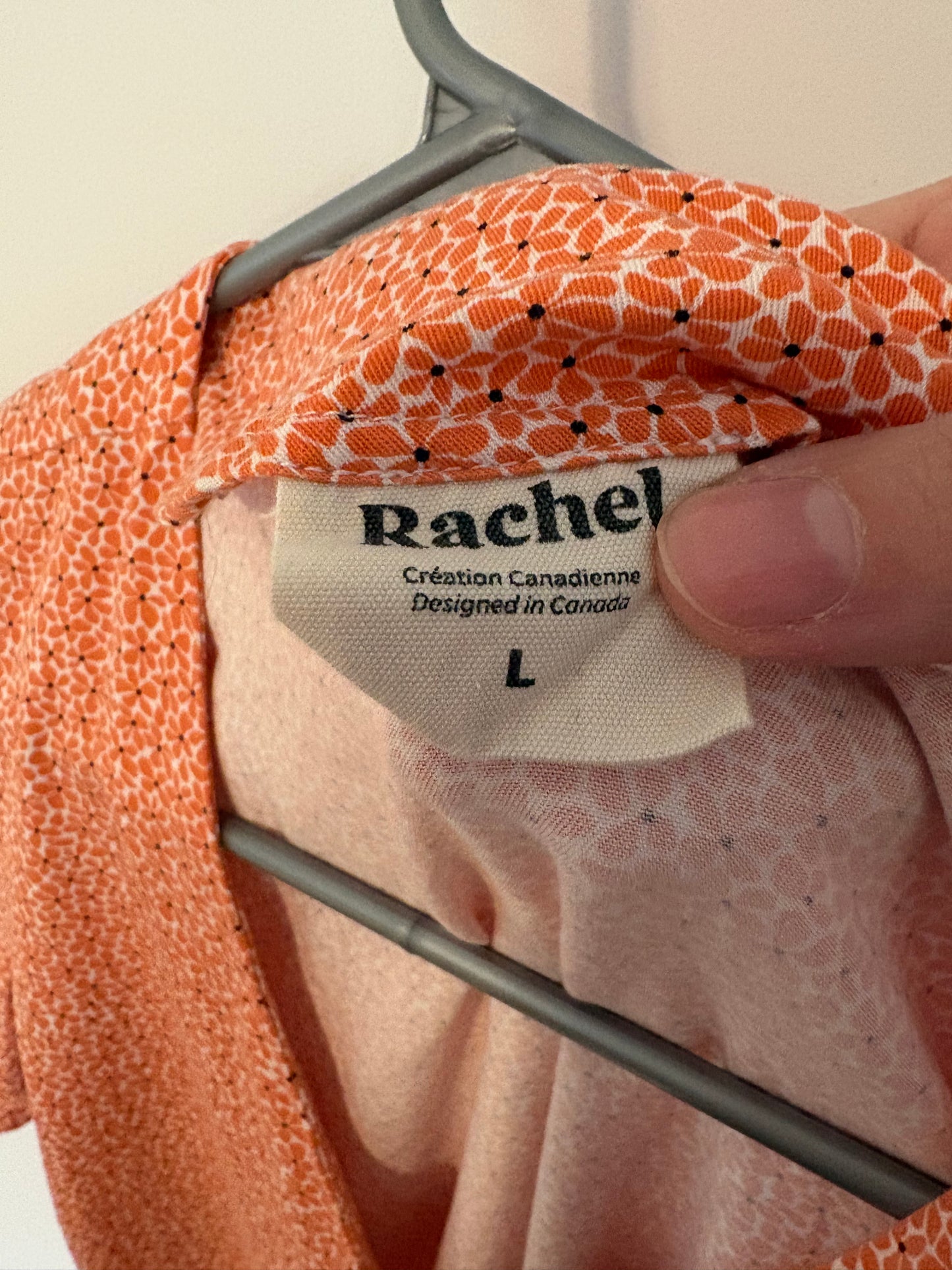 Robe Rachel marque québécoise Large état neuf
