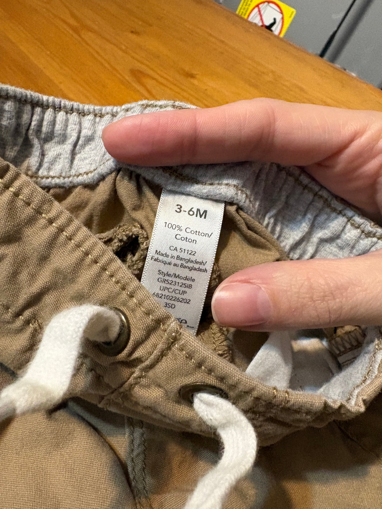 Short 3-6 mois george