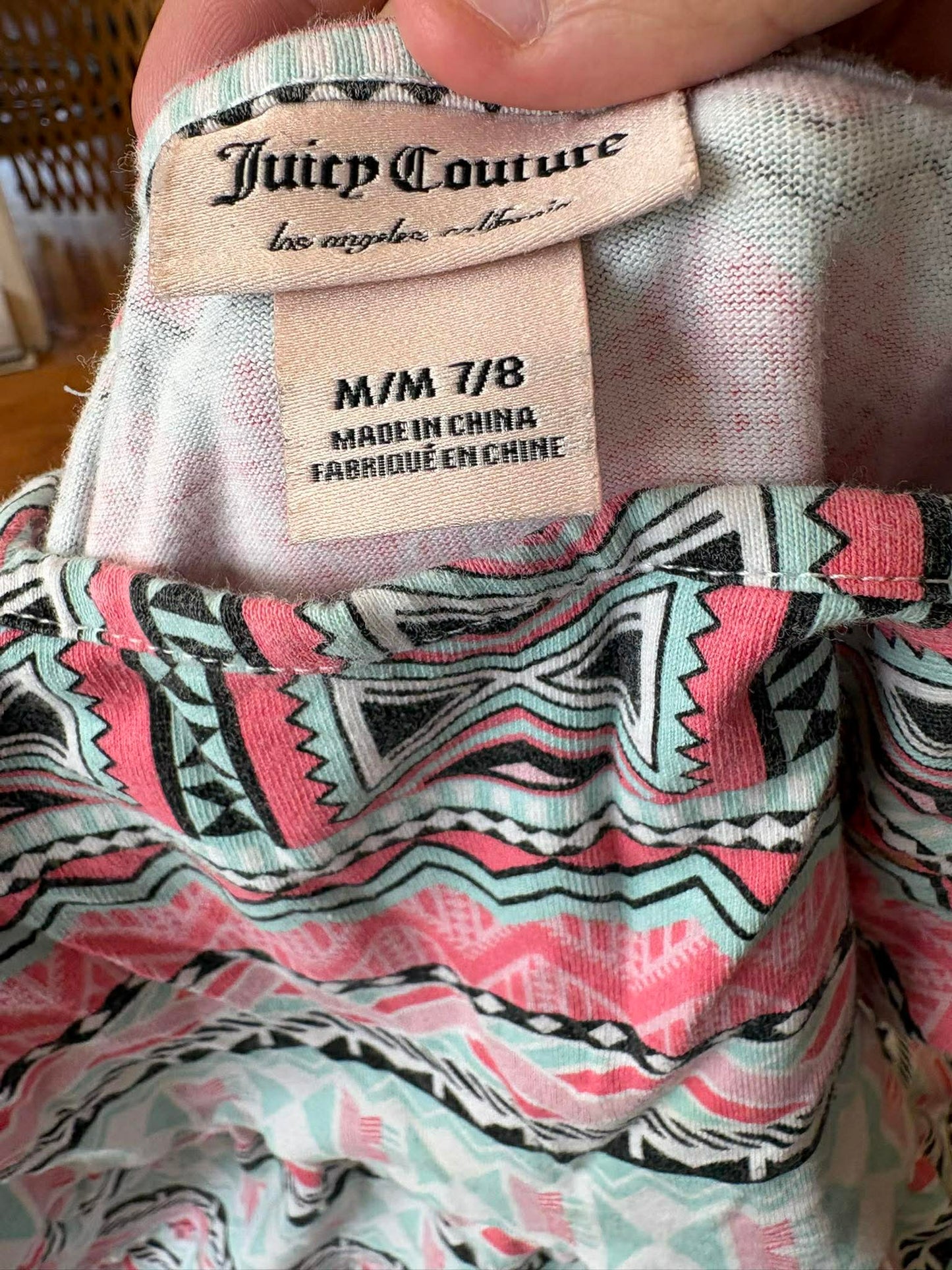 Robe juicy couture 7-8 ans