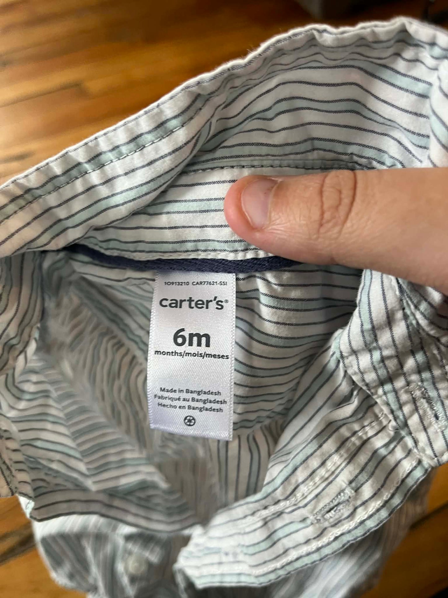 Cache-couche carter’s 6 mois