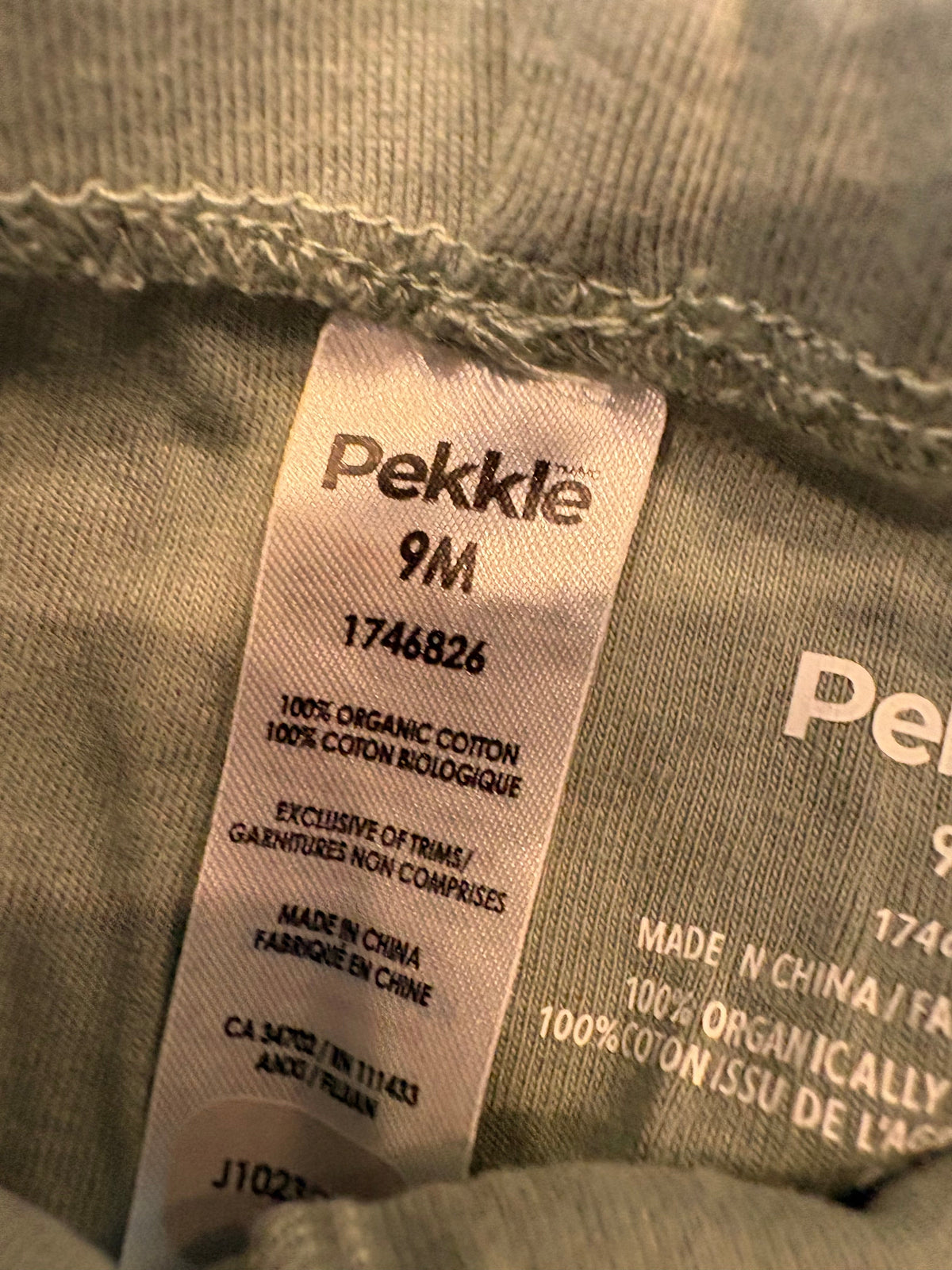 Ensemble Pekkle 9 mois (cmb)