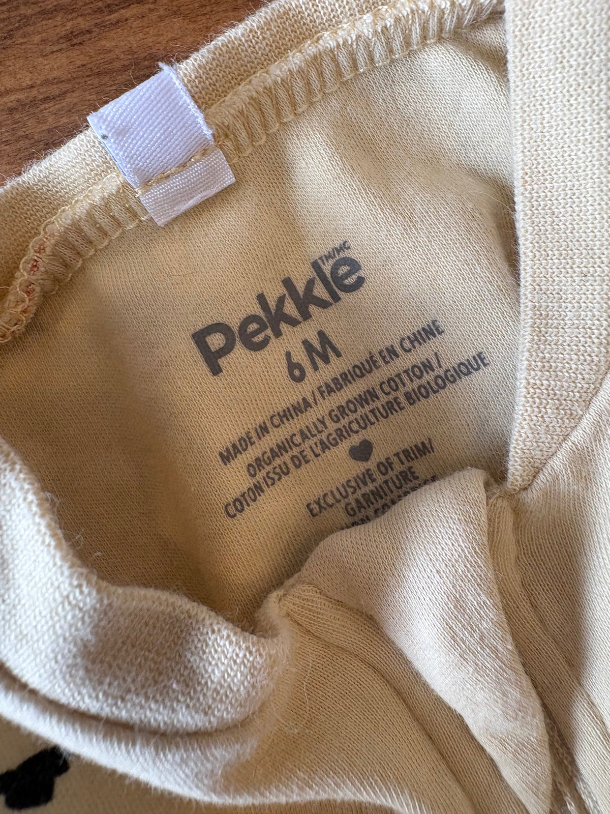 Pyjama Pekkle 6 mois (cmb)