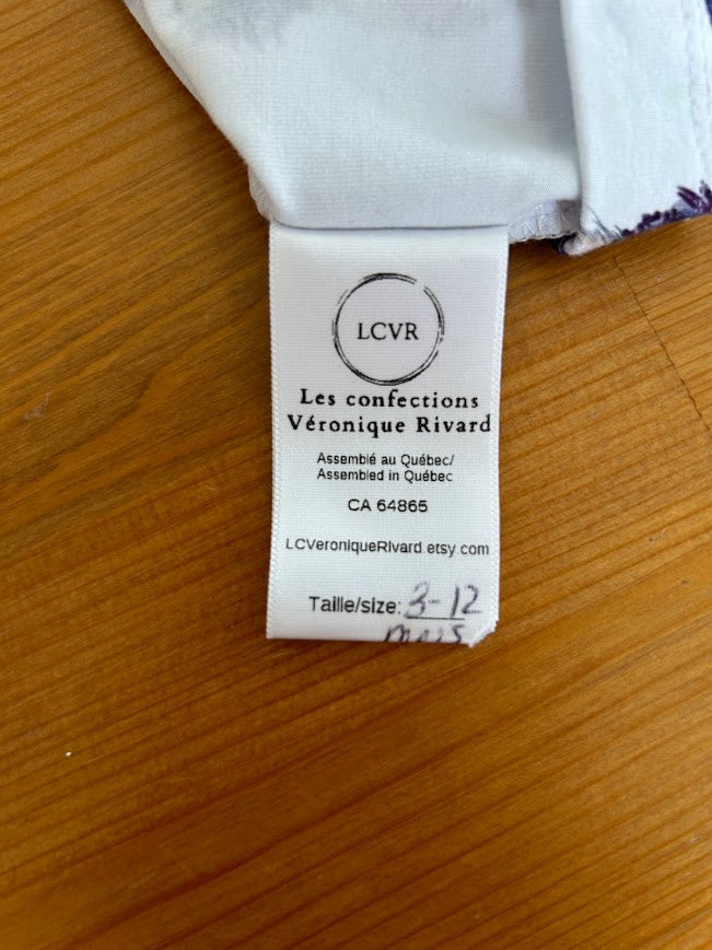 Gilet marque (québécoise) LCVR 3-12 mois État neuf *