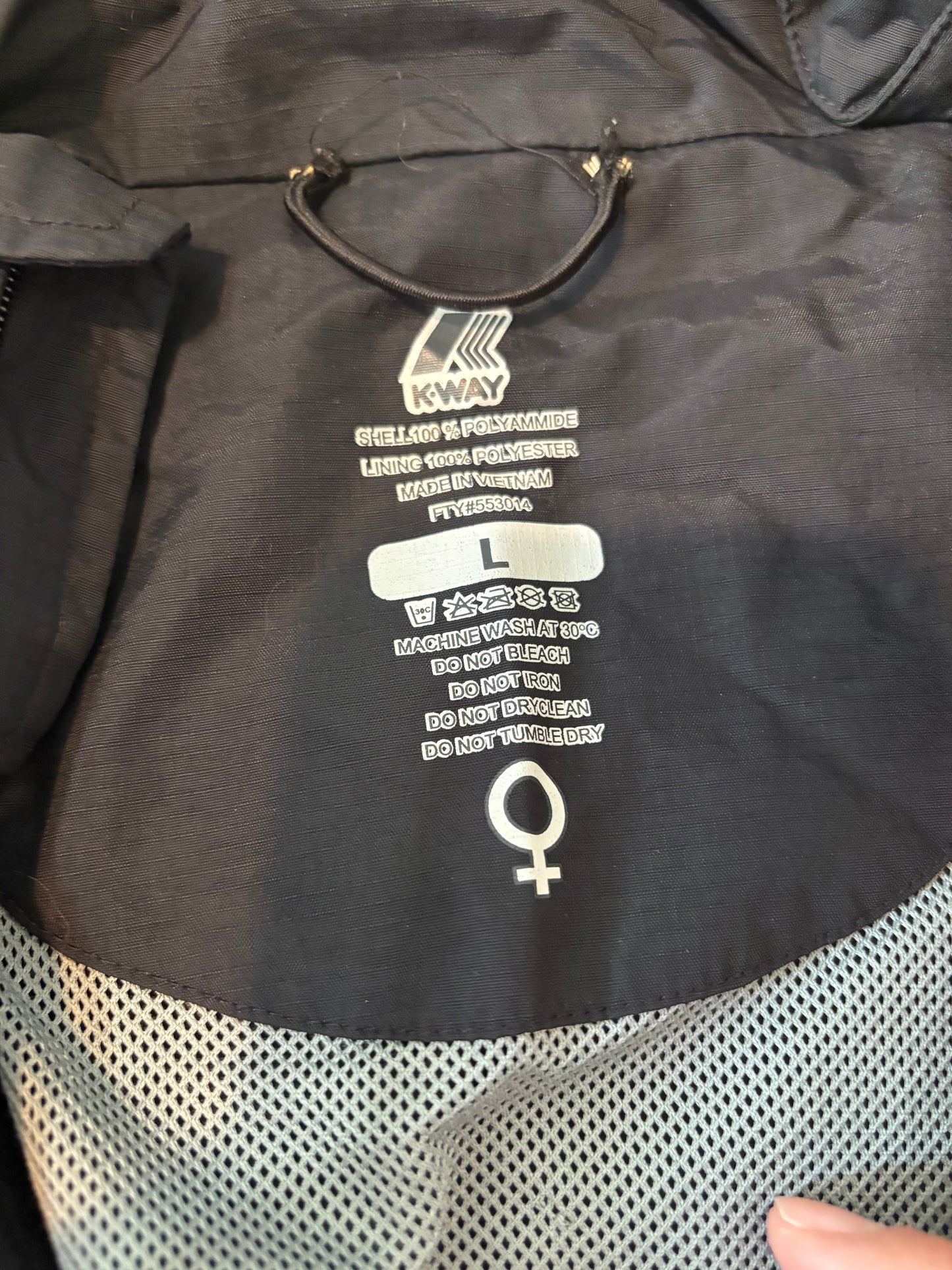 Imperméable pour femme K-way large