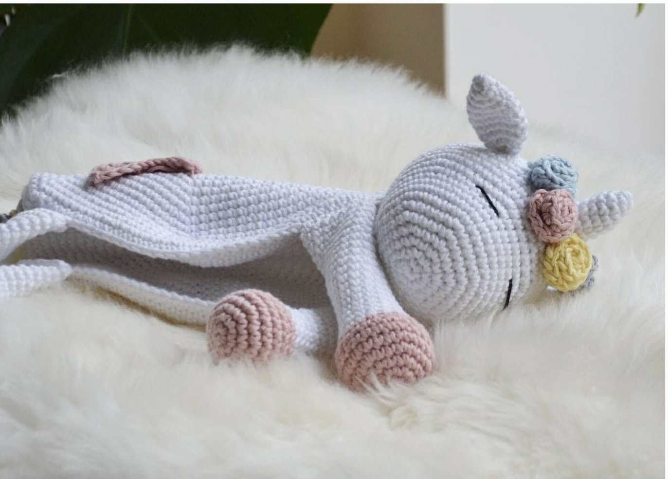 Petit doudou mimis licorne