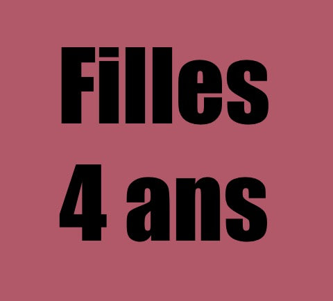 4 ans filles