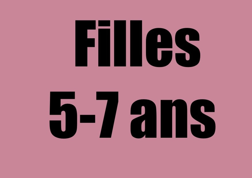 5-7 ans filles